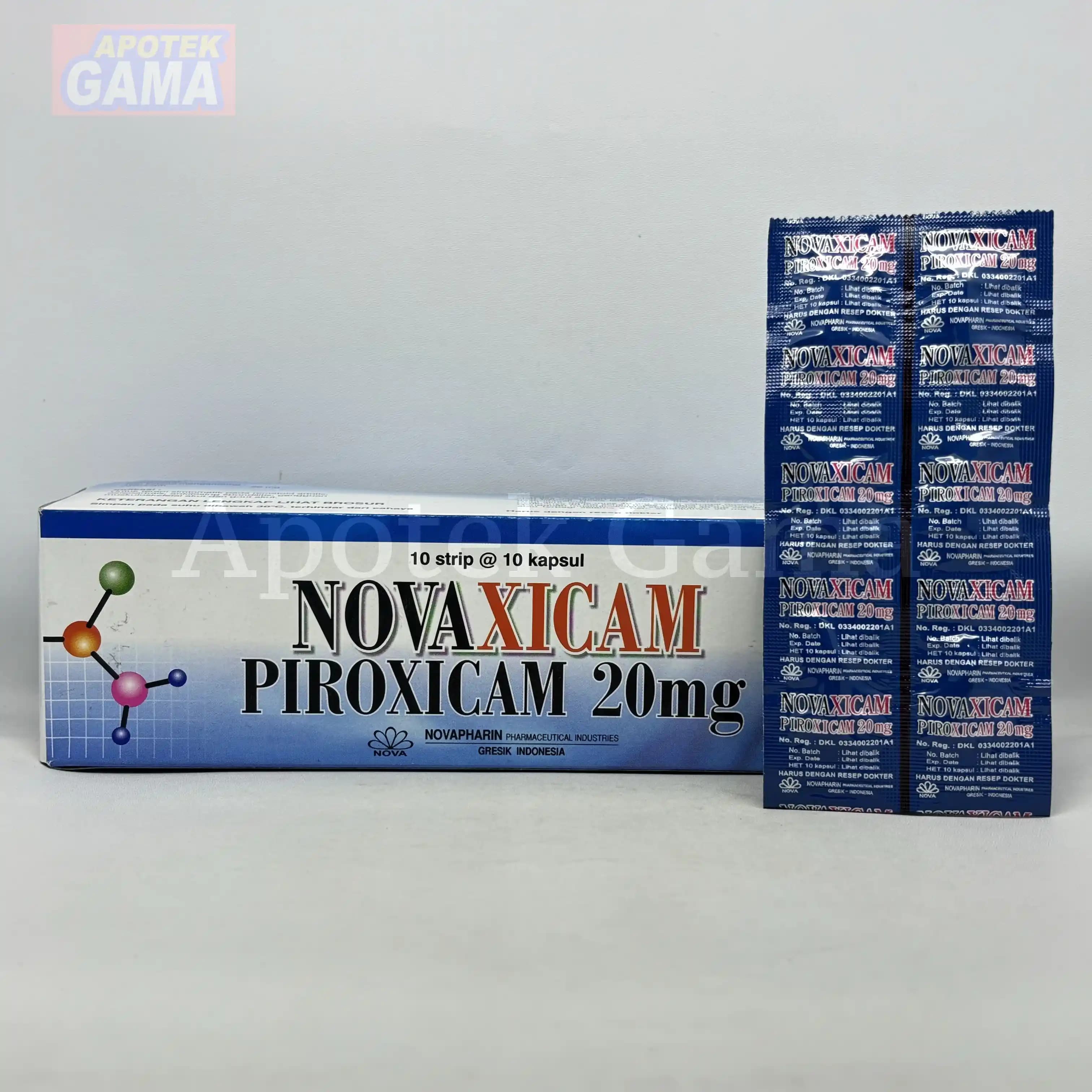 NOVAXICAM KAP 20MG 4