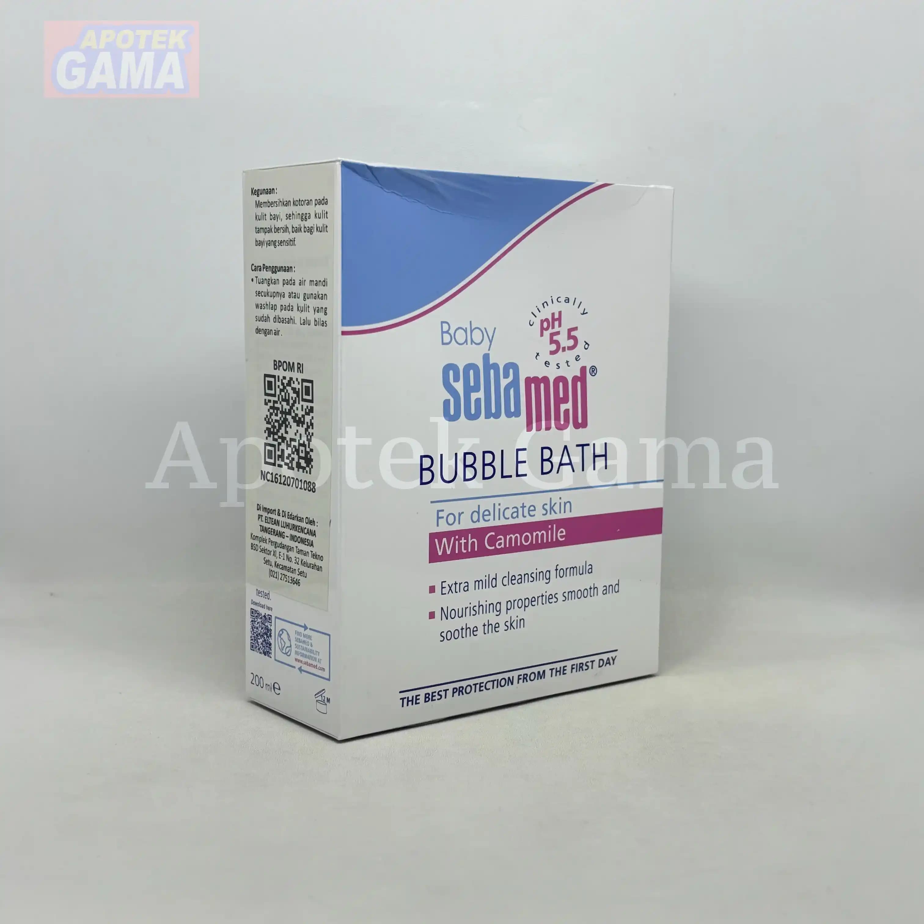 SEBAMED BABY BUBBLE BATH 200ML 5