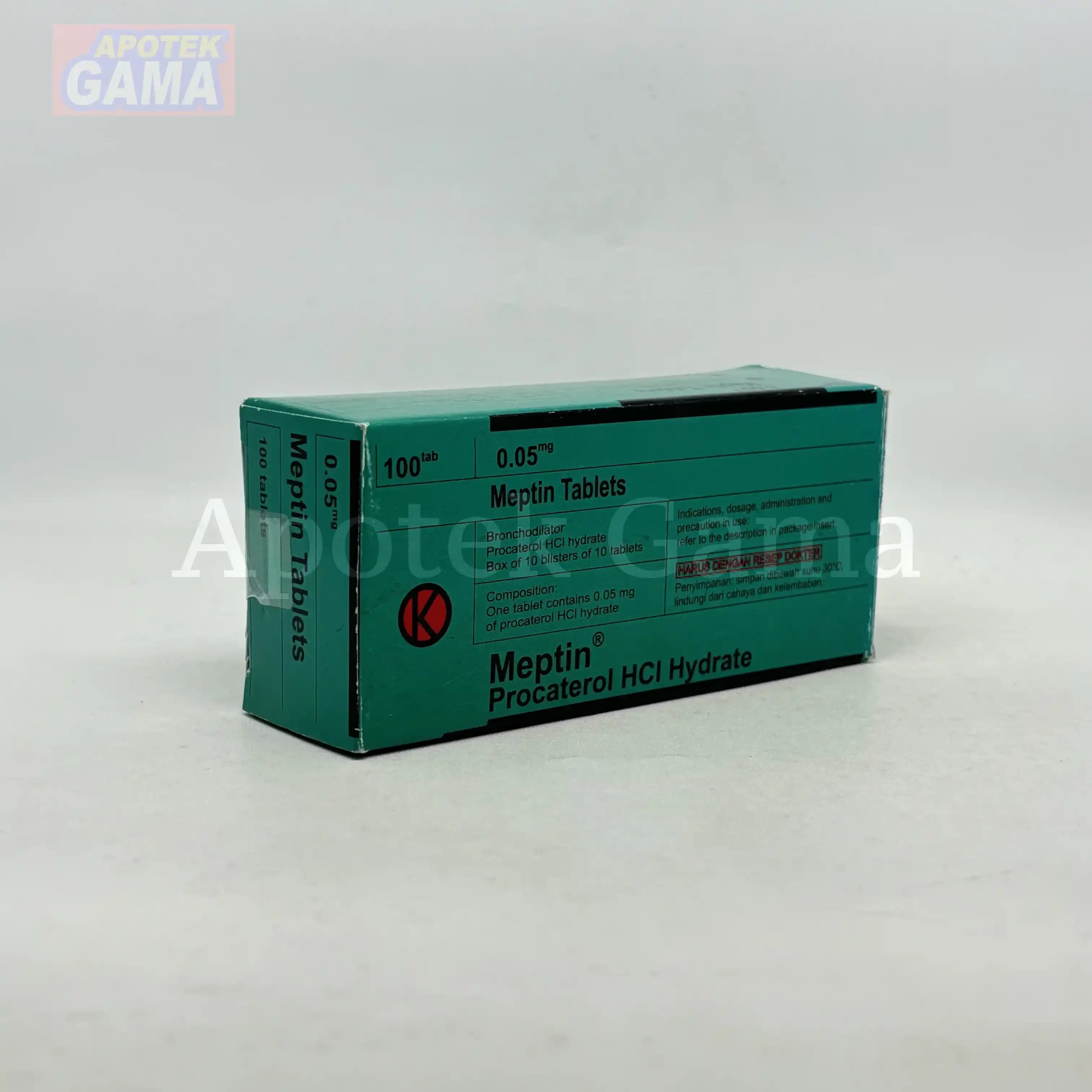 MEPTIN TAB  0.05/100 4