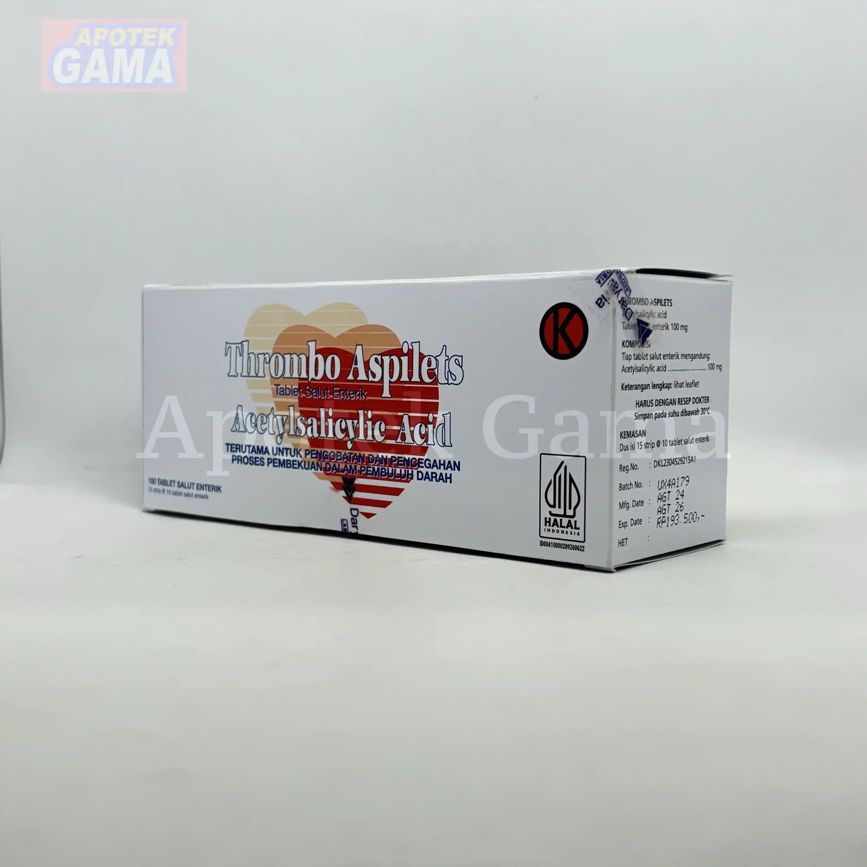 THROMBO ASPILETS TAB 2