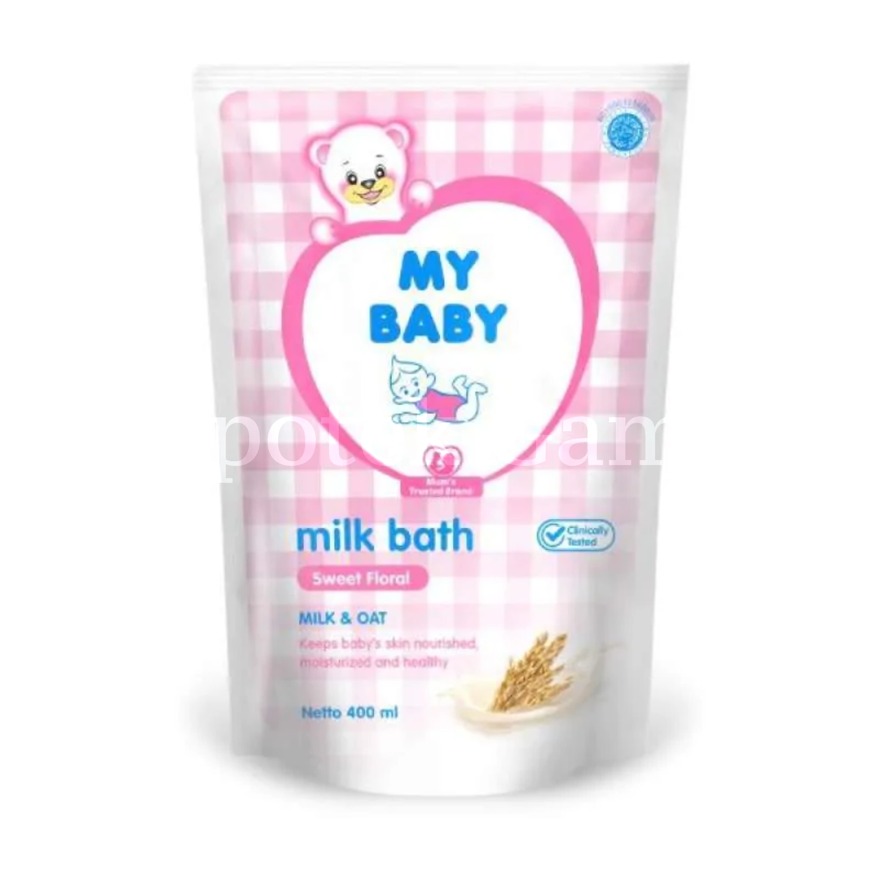 MY BABY MILK BATH REFILL SWEET FLORAL 400 ML