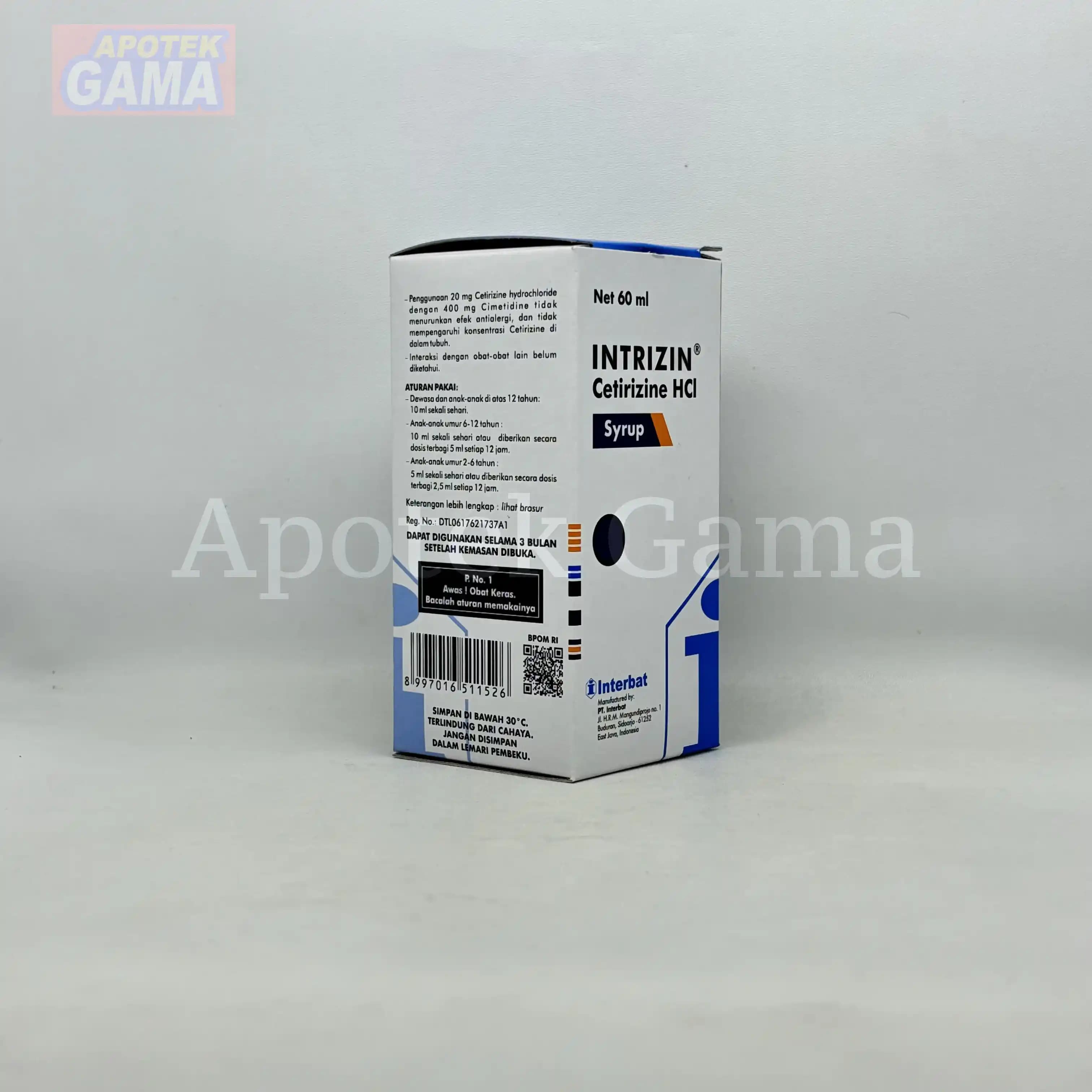 INTRIZIN SYR 60 ML