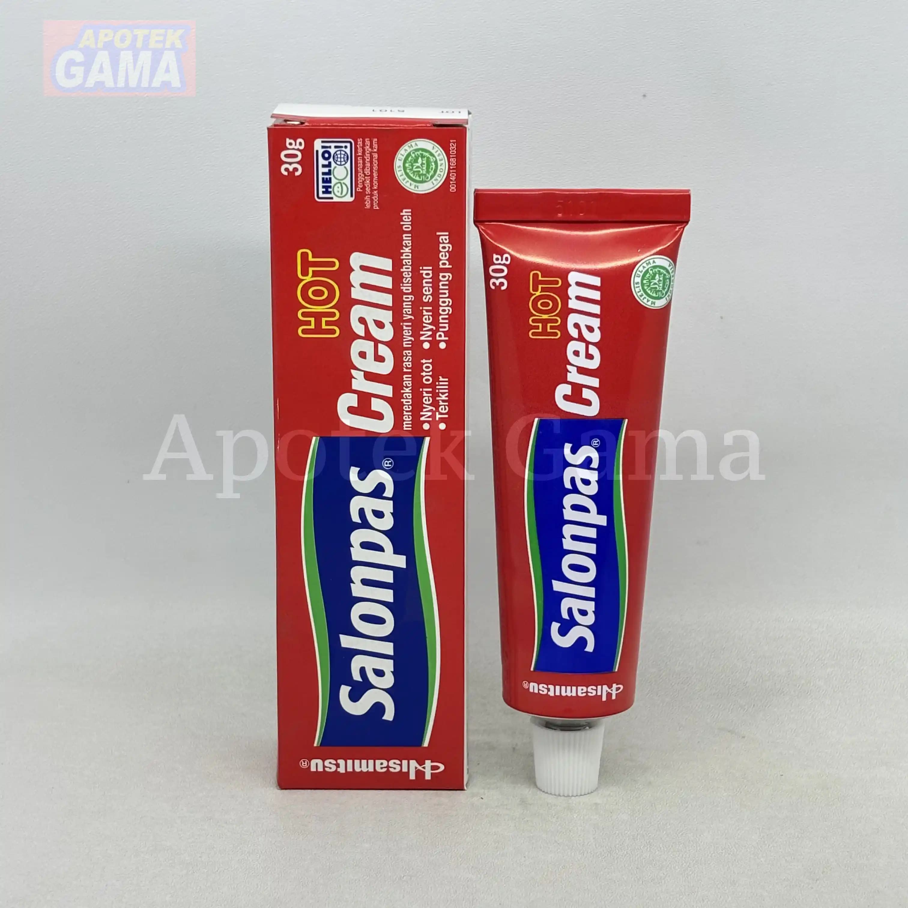 SALONPAS CREAM HOT 30G 5