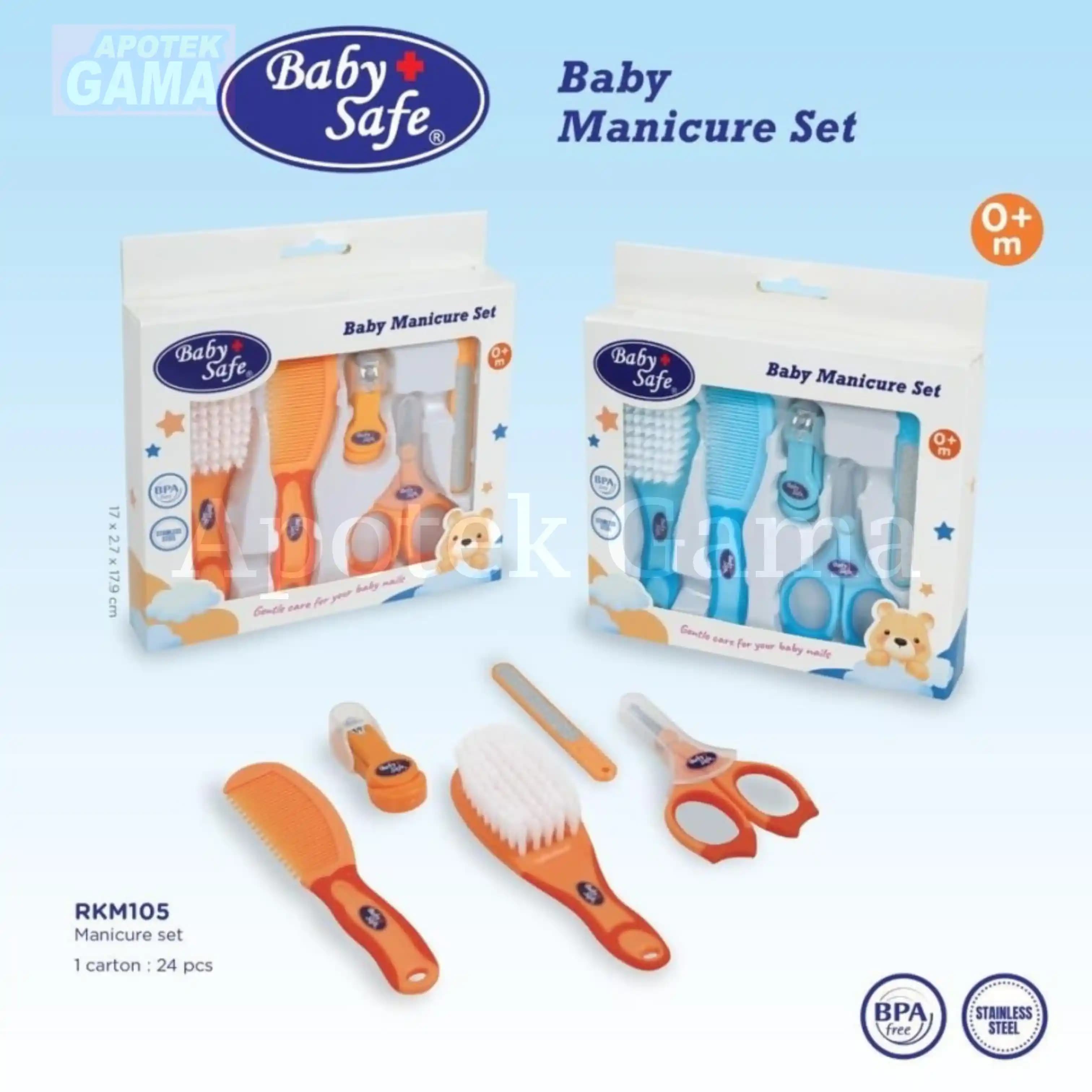 BABY SAFE MANICURE SET BPA FREE