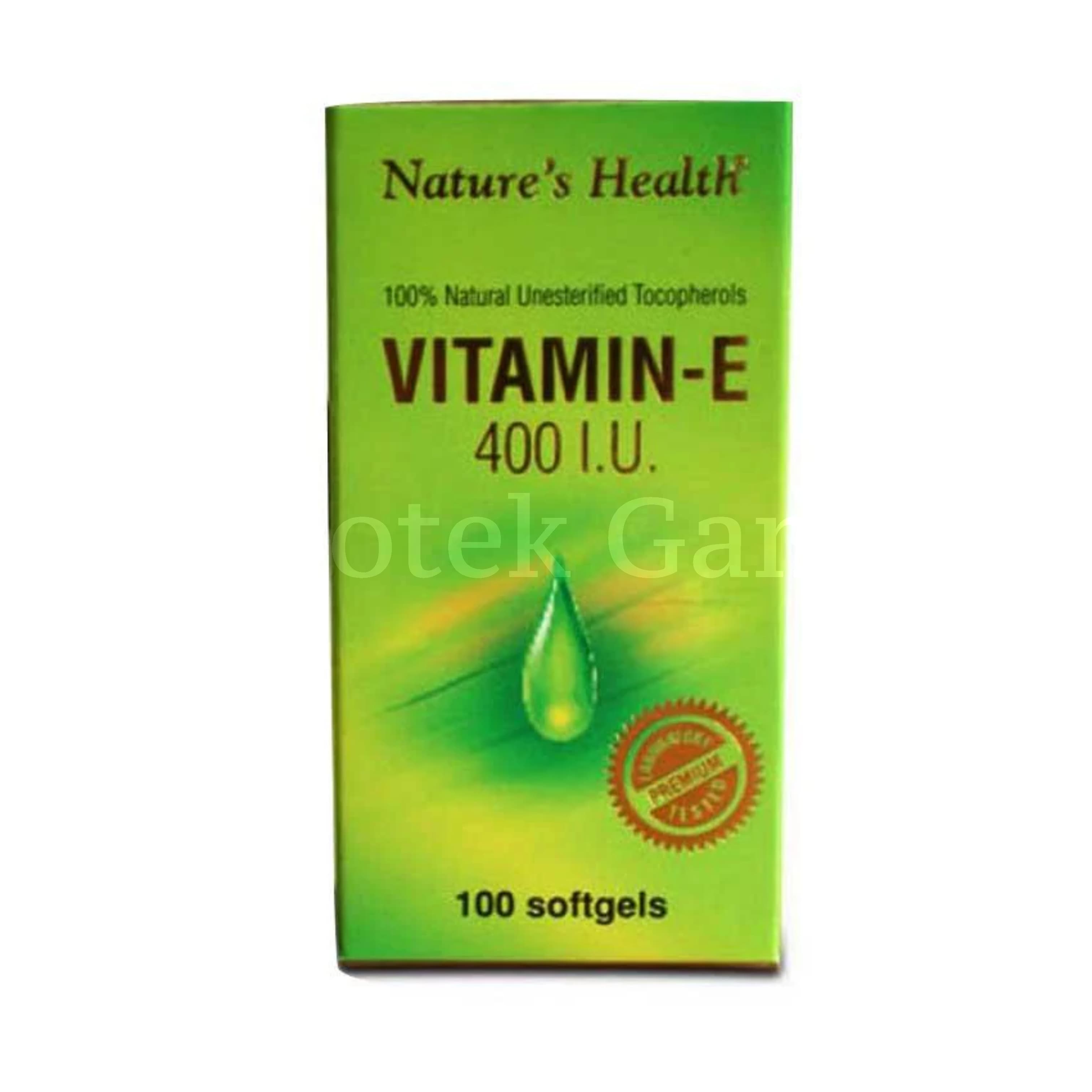 NATURES VITAMIN E 400 IU ISI 100