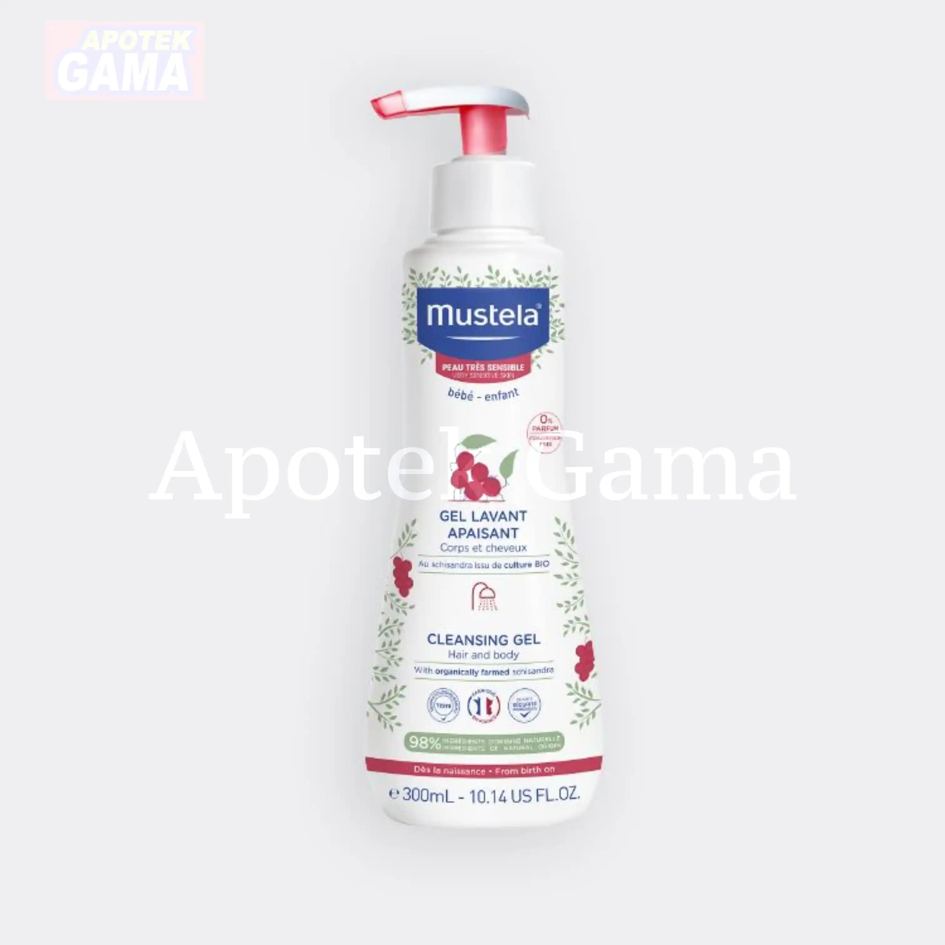 MUSTELA BEBE CLEANSING GEL 300ML