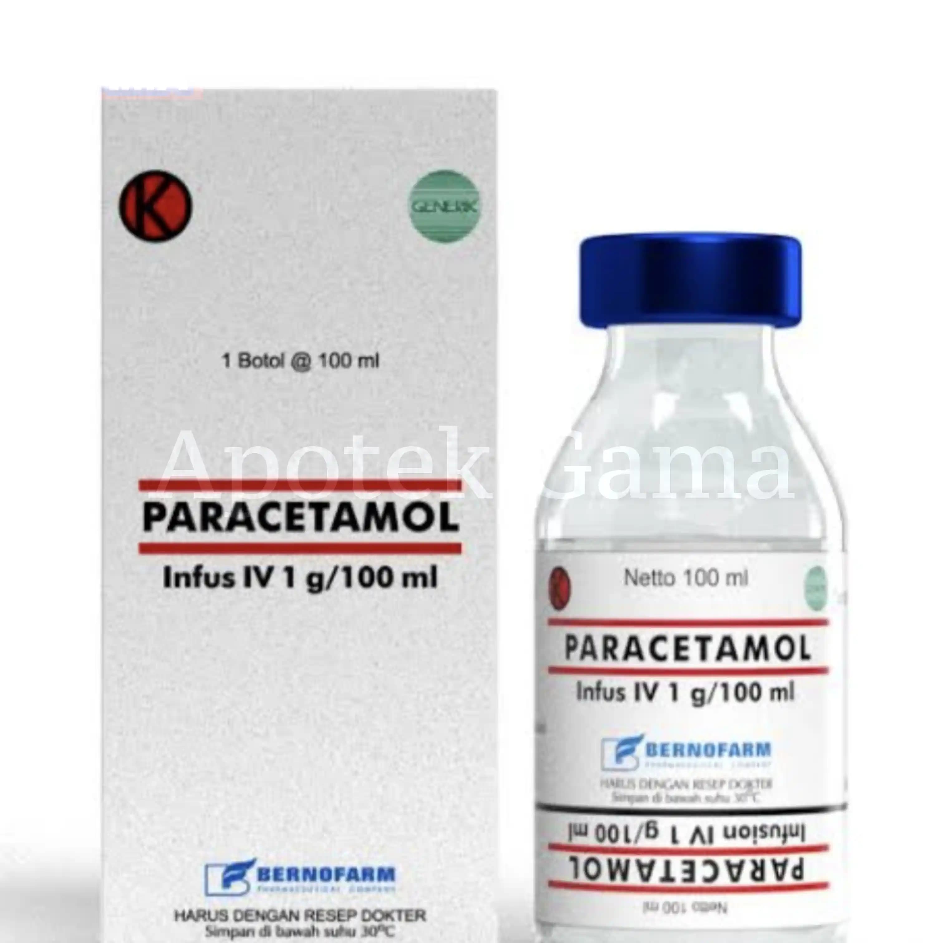 PARACETAMOL INFUS 100 ML 2