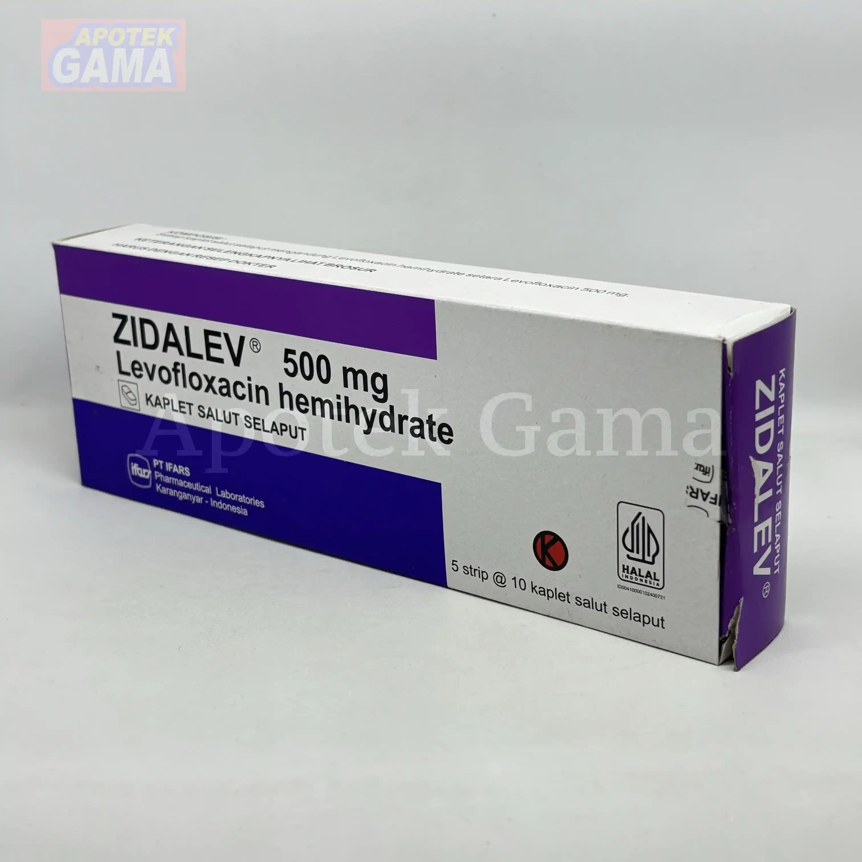 ZIDALEV KAP 500MG 3
