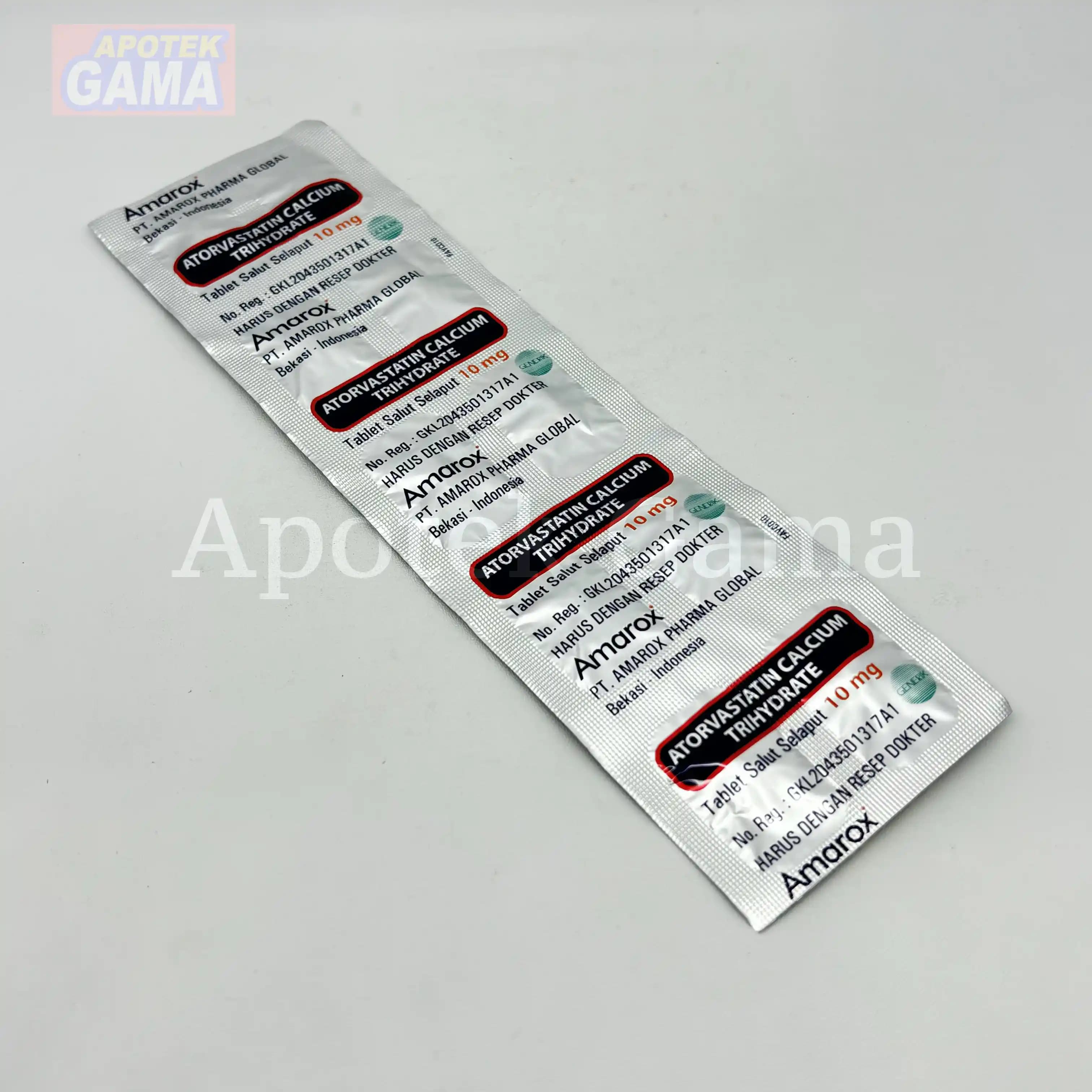 ATORVASTATIN  10 MG 5