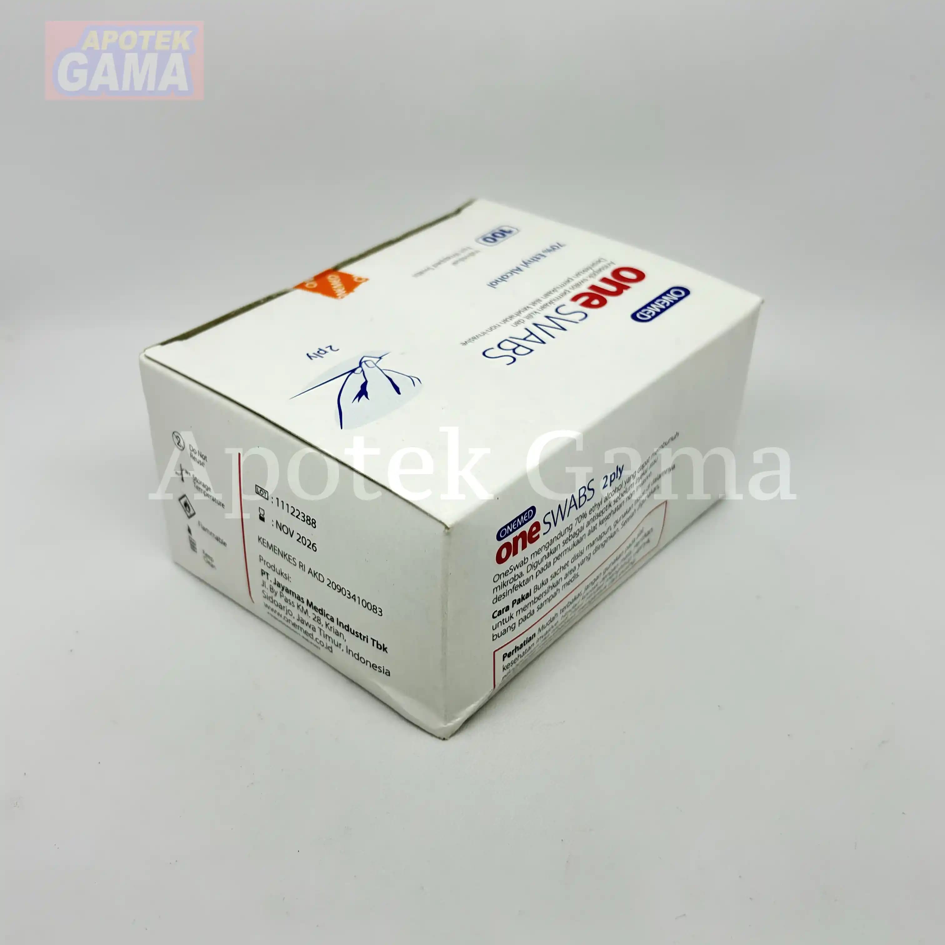 COTTON SWAB STERIL ONEMED  2
