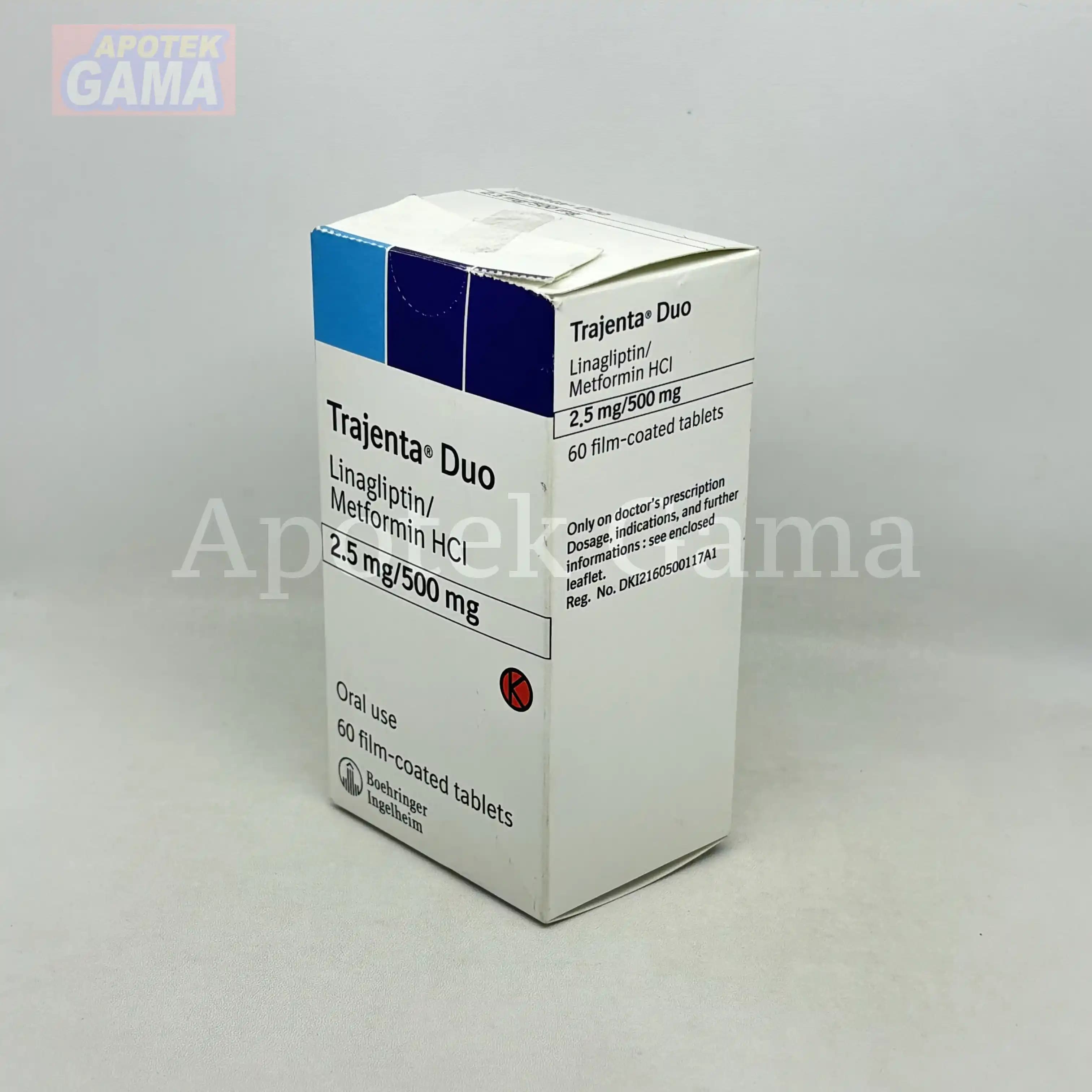 TRAJENTA DUO 2,5 MG/500MG 3