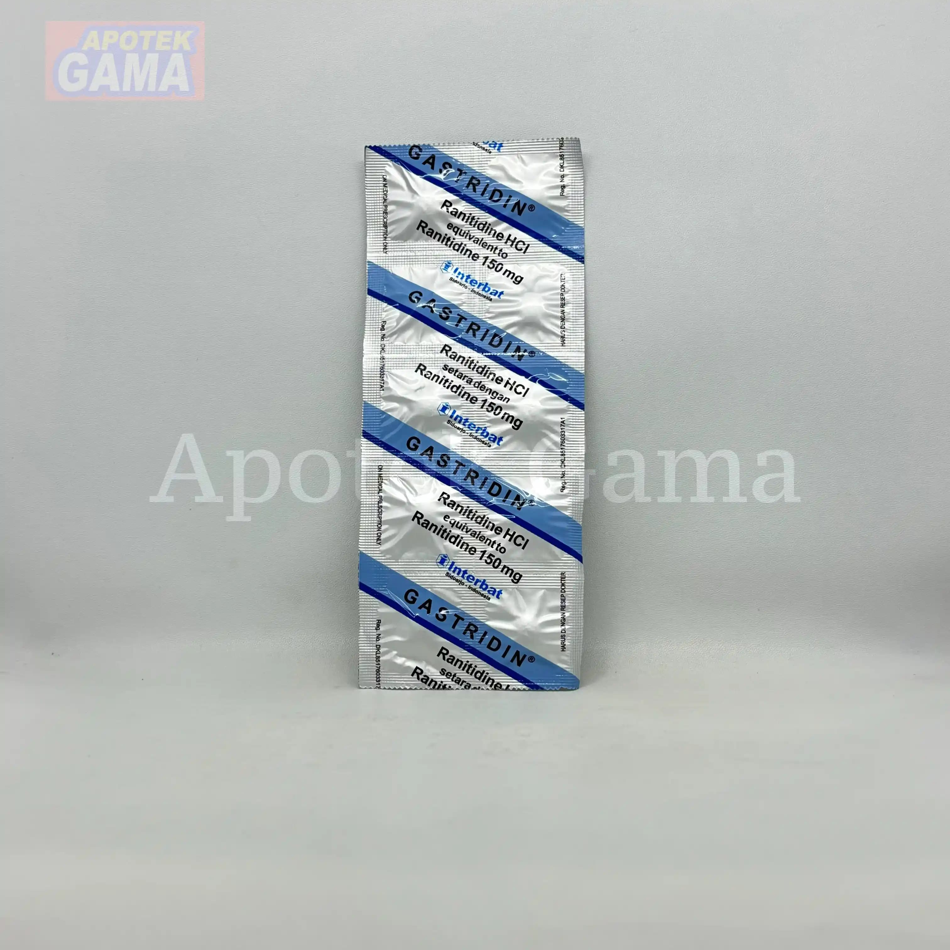 GASTRIDIN TAB/100 5