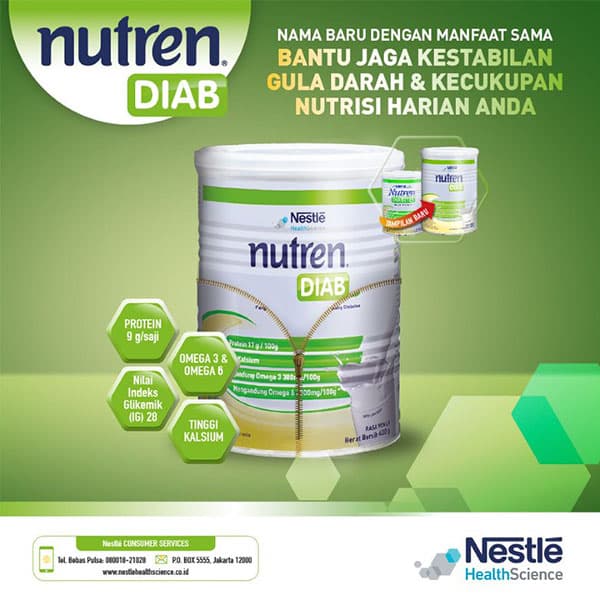NESTLE NUTREN DIAB VANILA 400GR 3