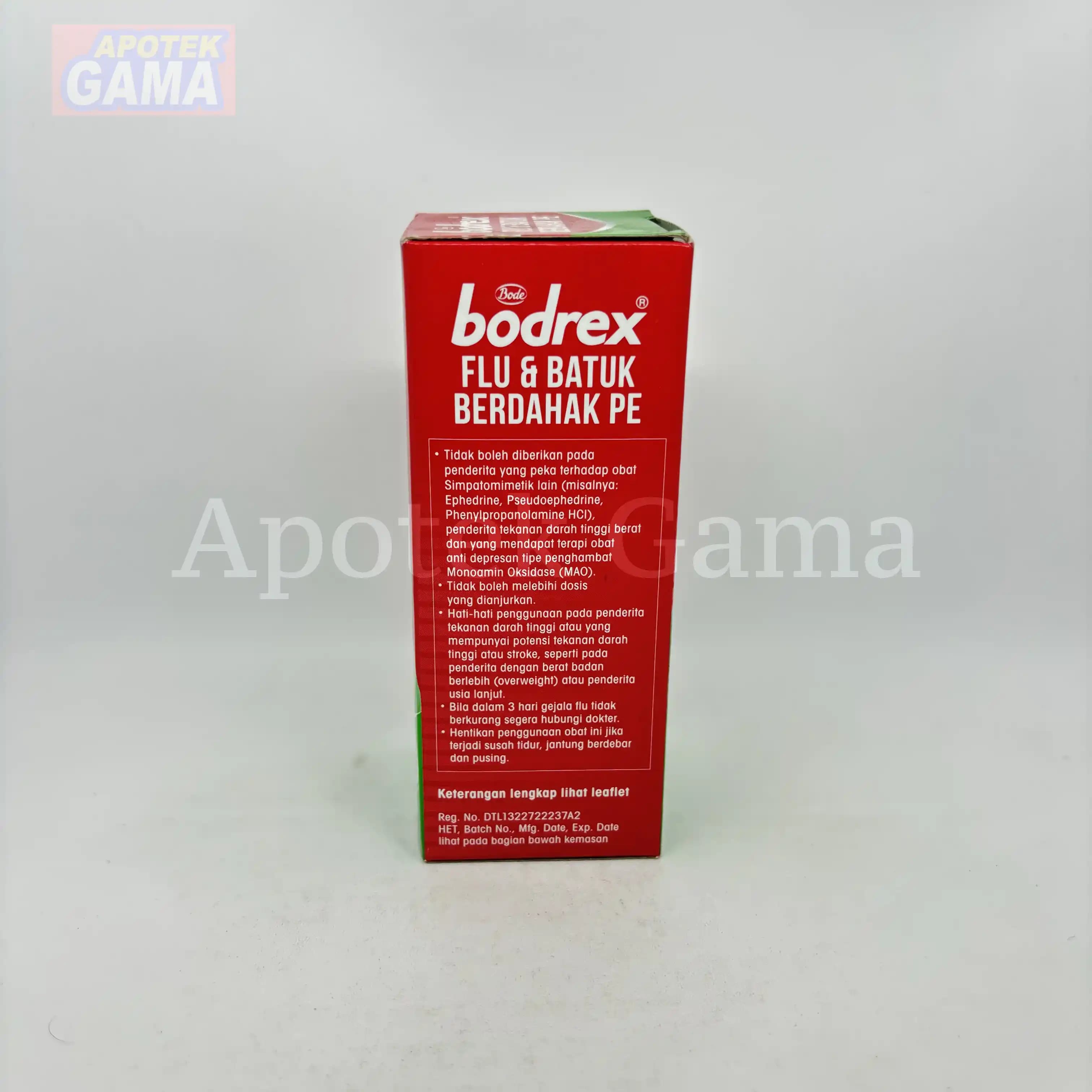 BODREX FLU & BATUK BERDAHAK PE SYR 60ML 5