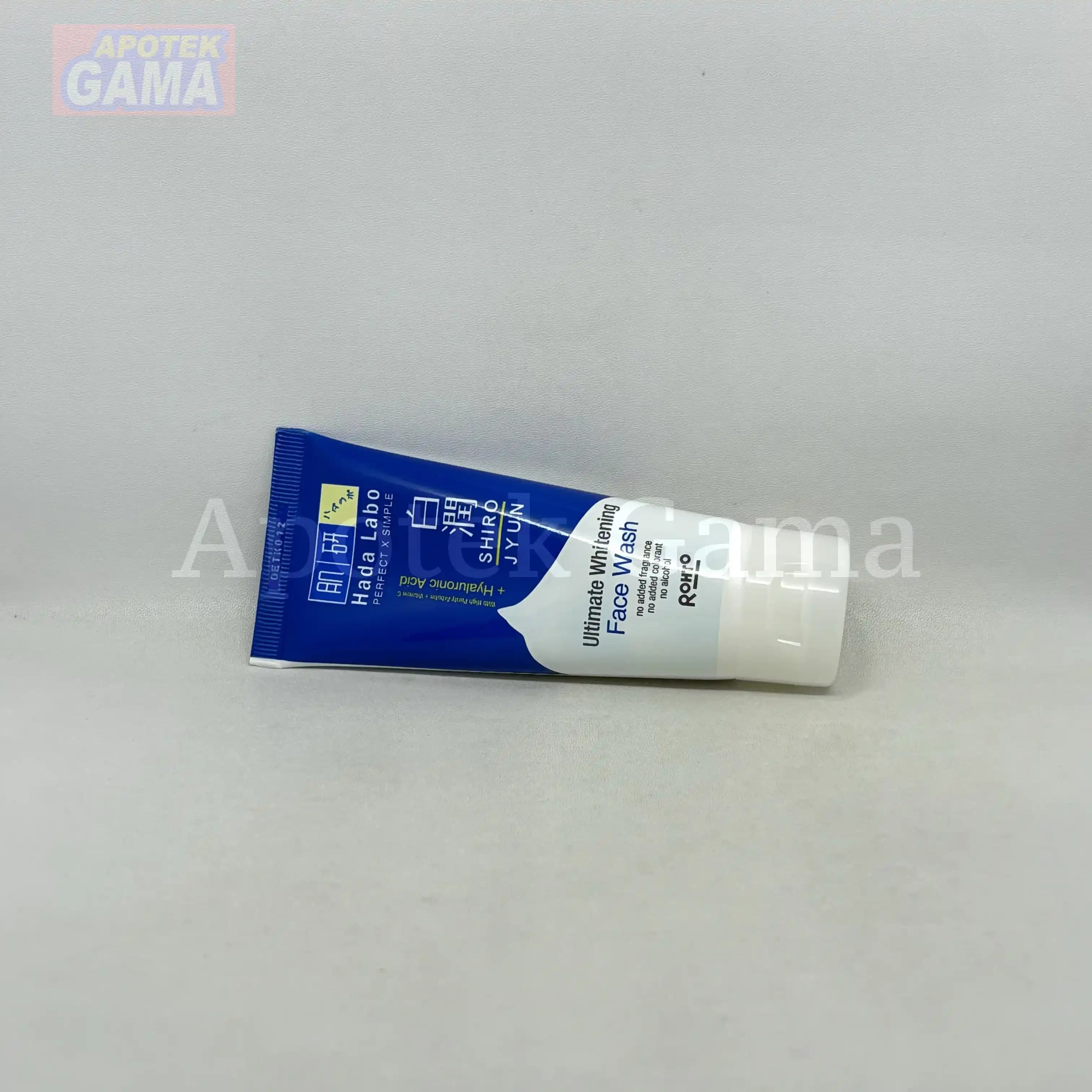 HADA LABO SHIROJYUN ULTIMATE WHITENING FACE WASH 50GR 5