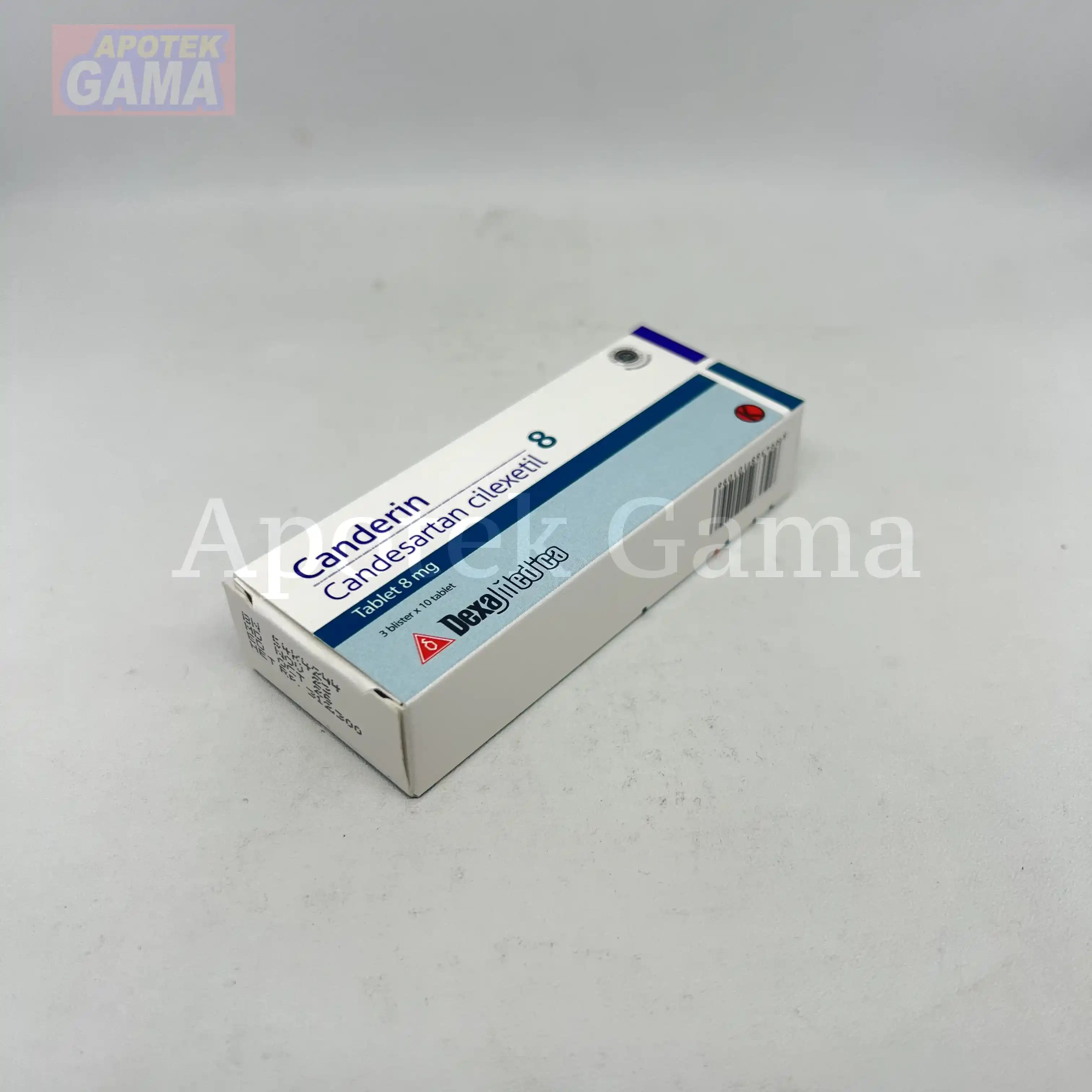CANDERIN 8 MG TAB 5