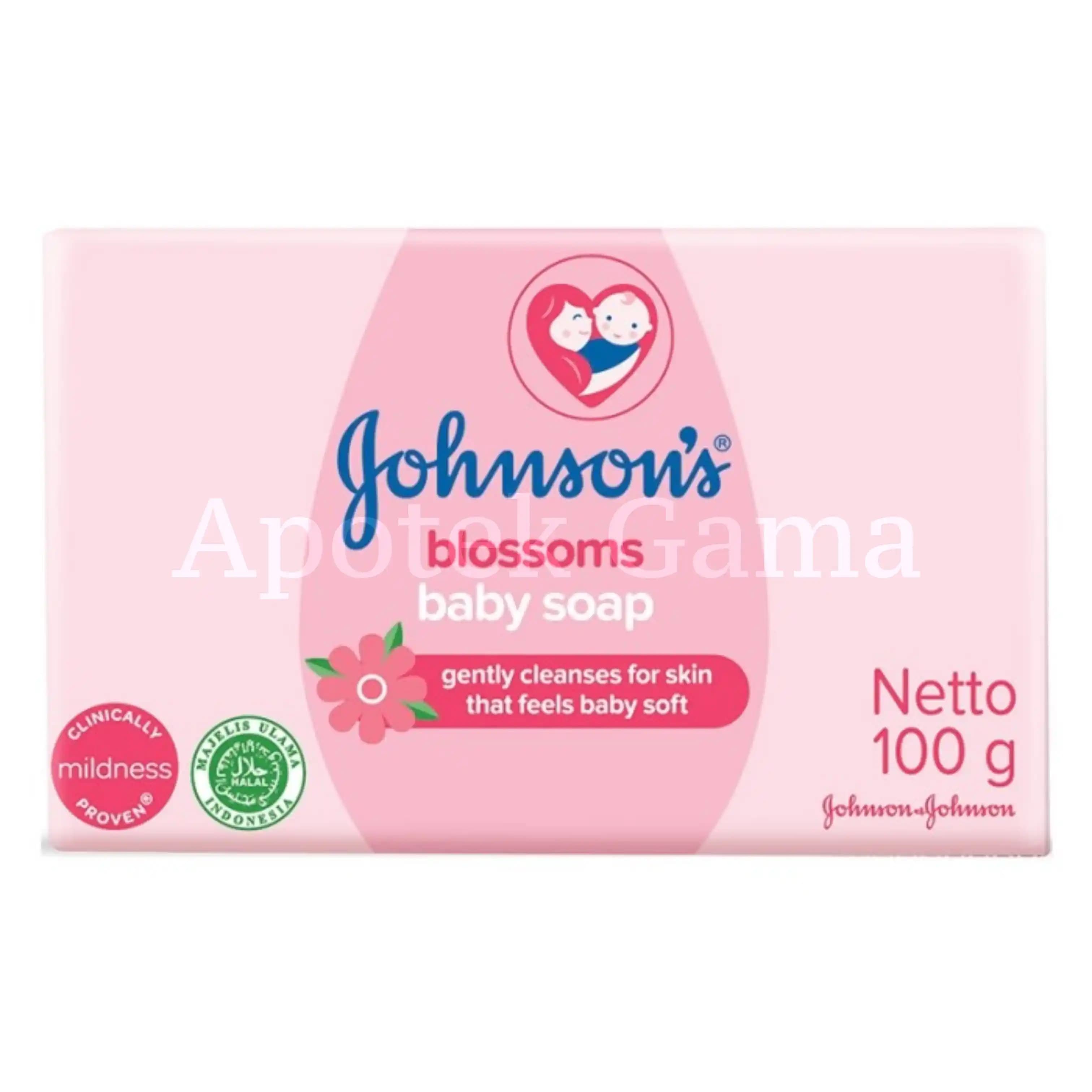 JOHNSONS BABY SOAP BLOSSOMS 100 GR