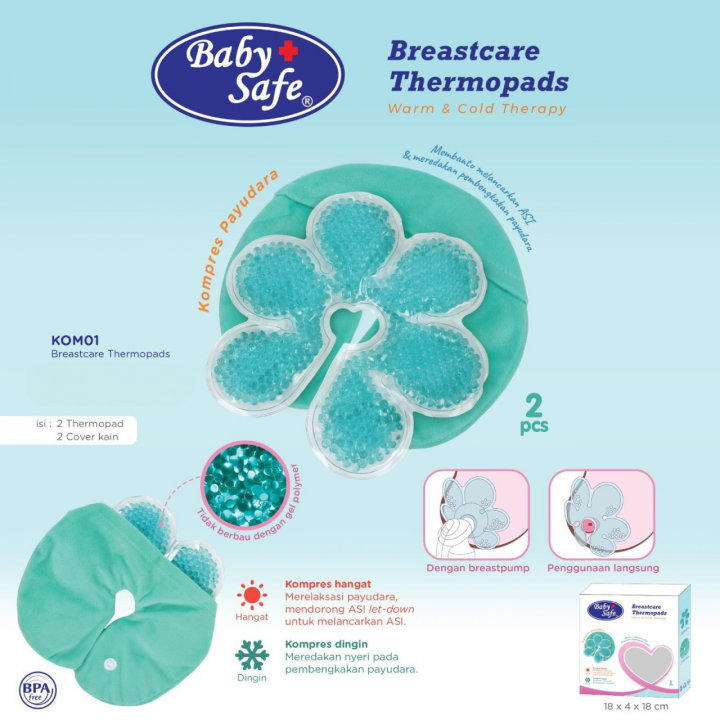 BABY SAFE BREASTCARE THERMOPADS KOM01 2