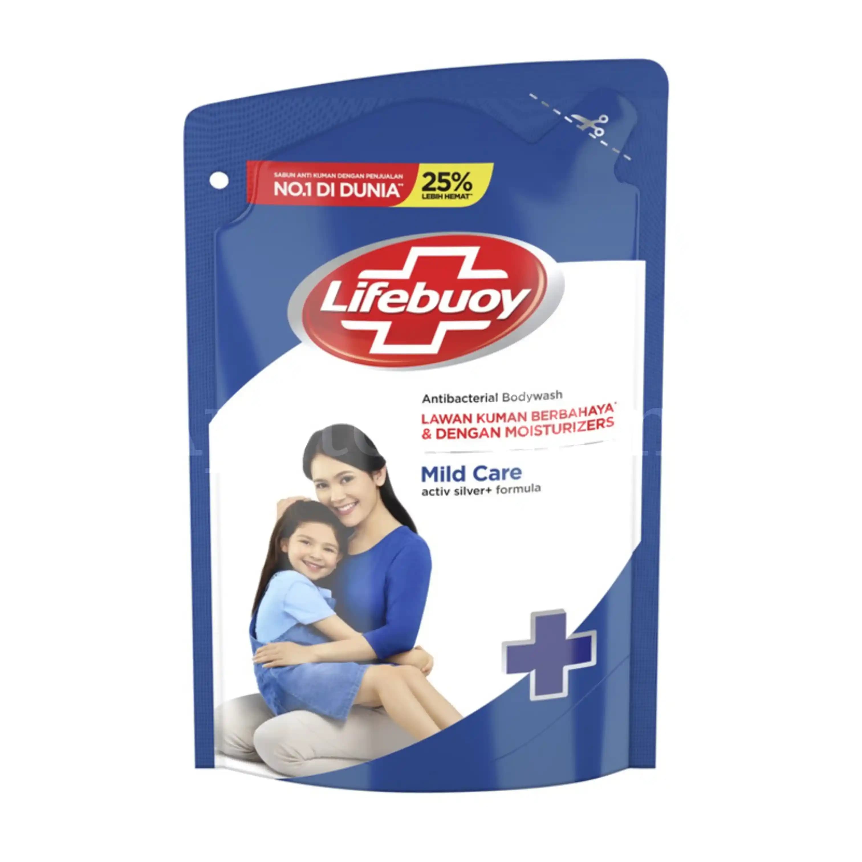 LIFEBUOY REFFIL BODY WASH MILD CARE 400ML 2