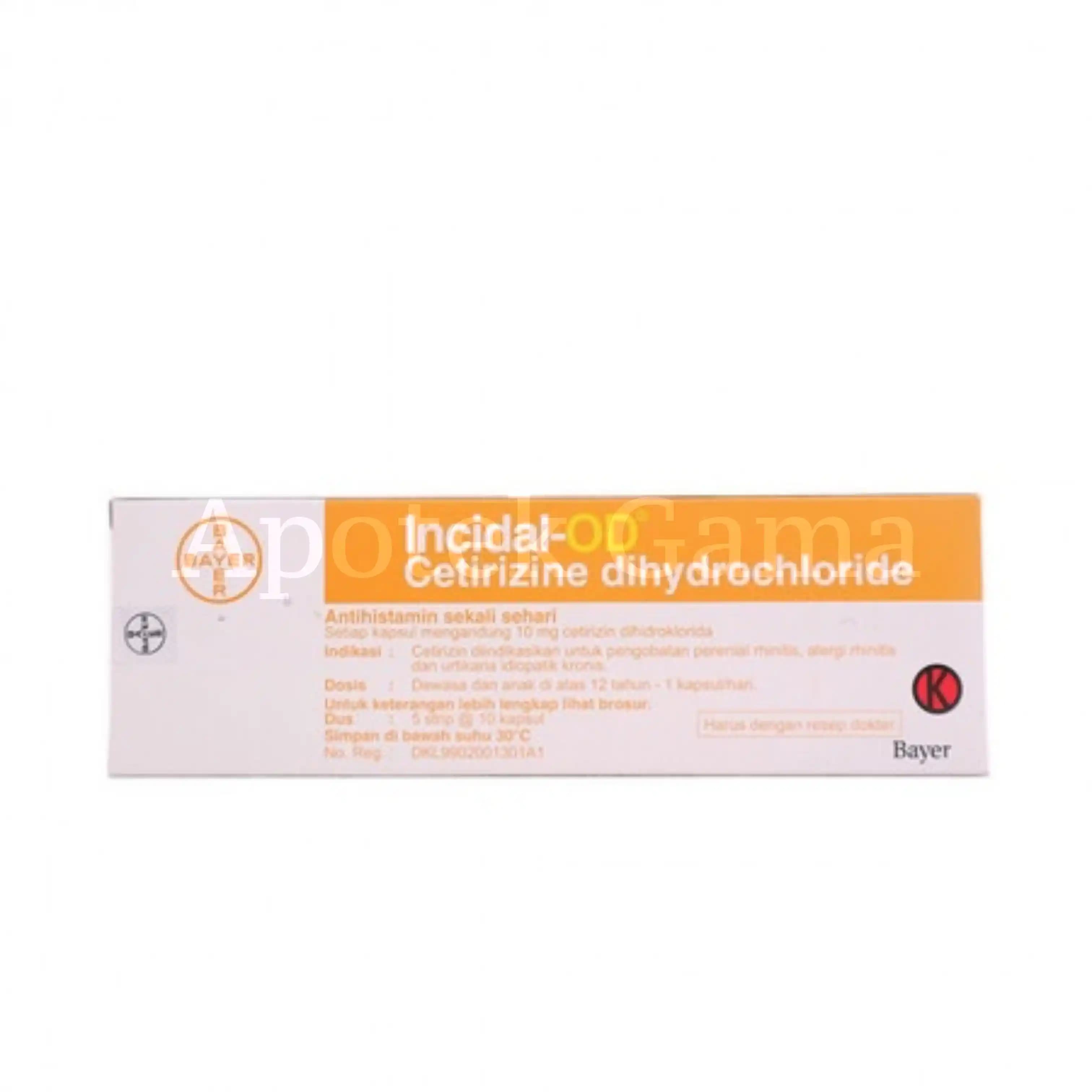 INCIDAL-OD /50 KAP