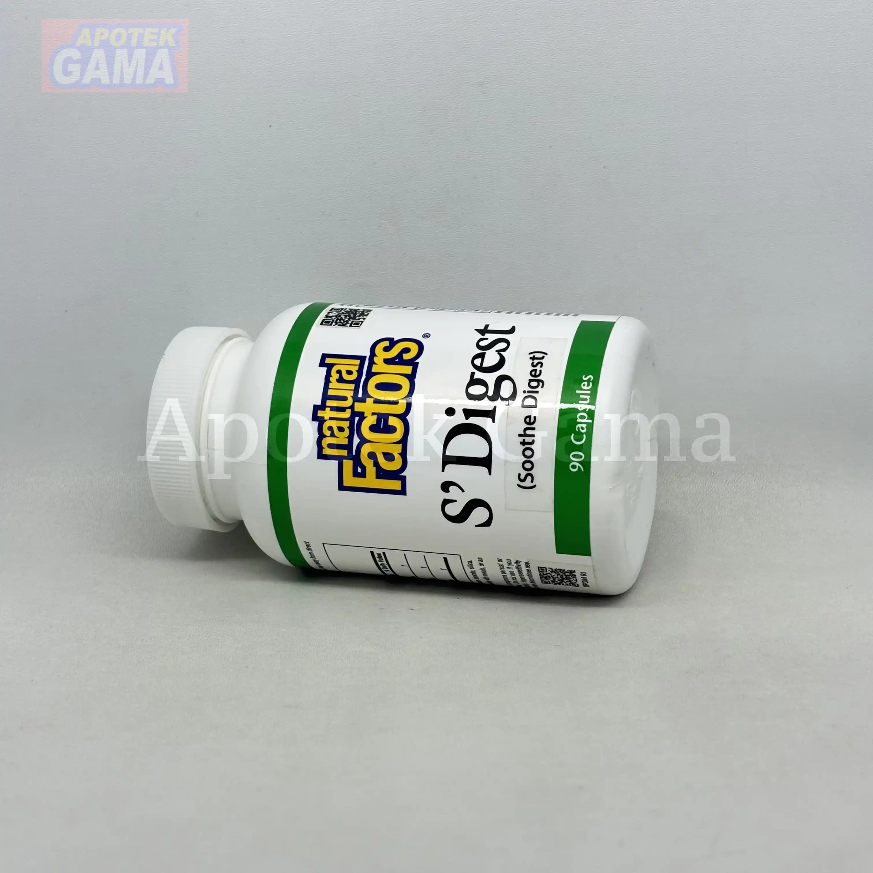 NATURAL FACTORS S'DIGEST 90'S 4