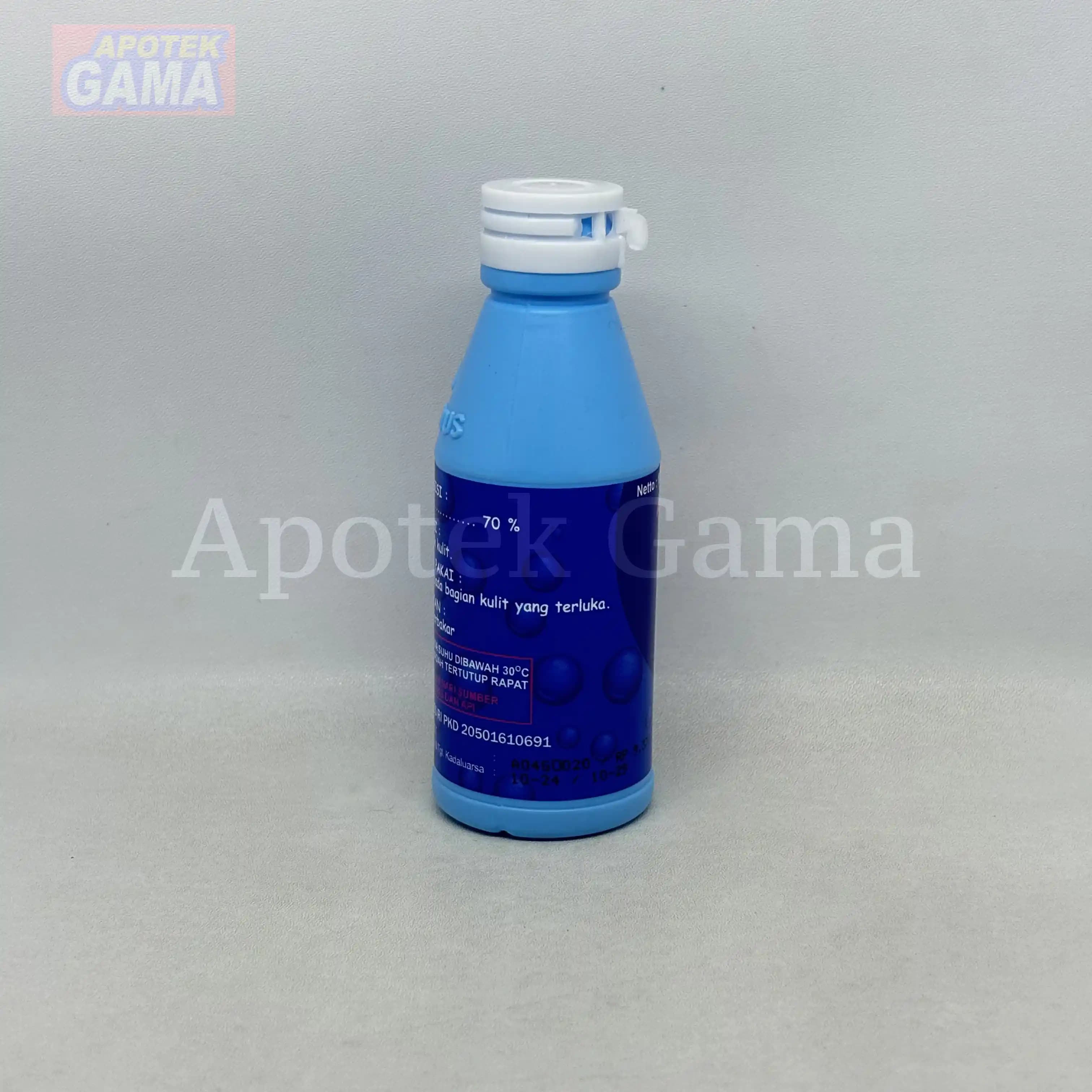 ALKOHOL 70% MOLEX 100 ML 3