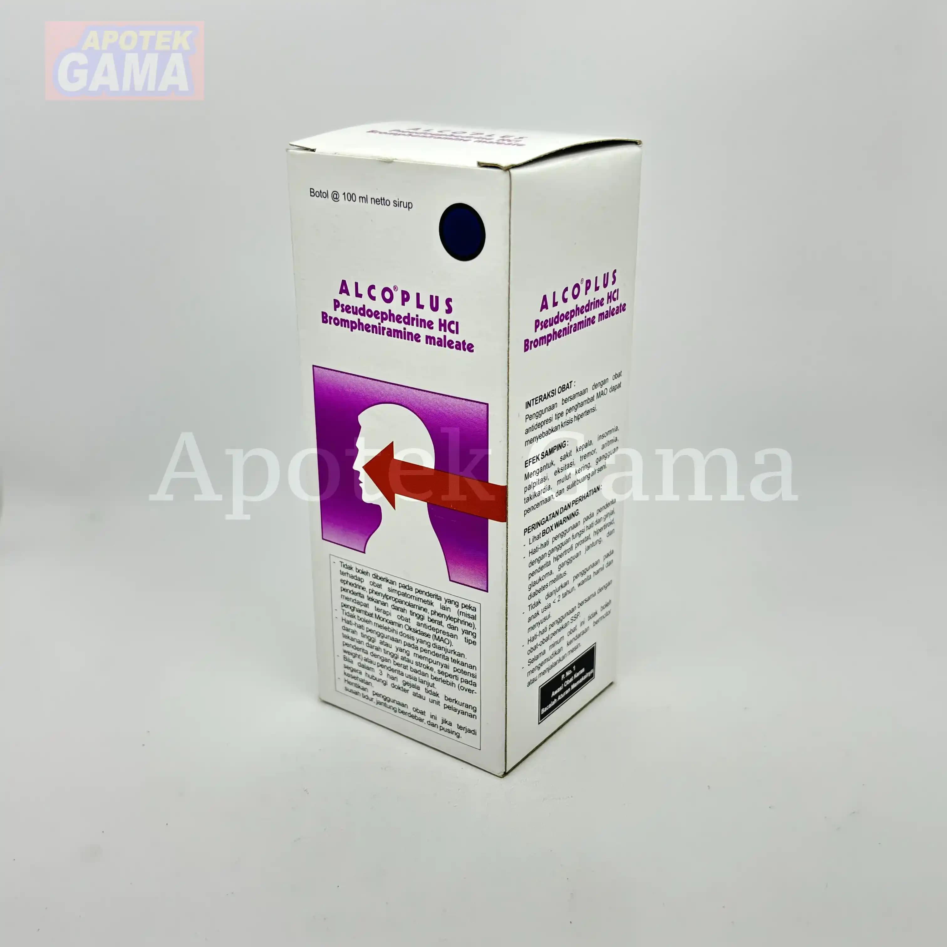 ALCO PLUS SYR 100 ML 3