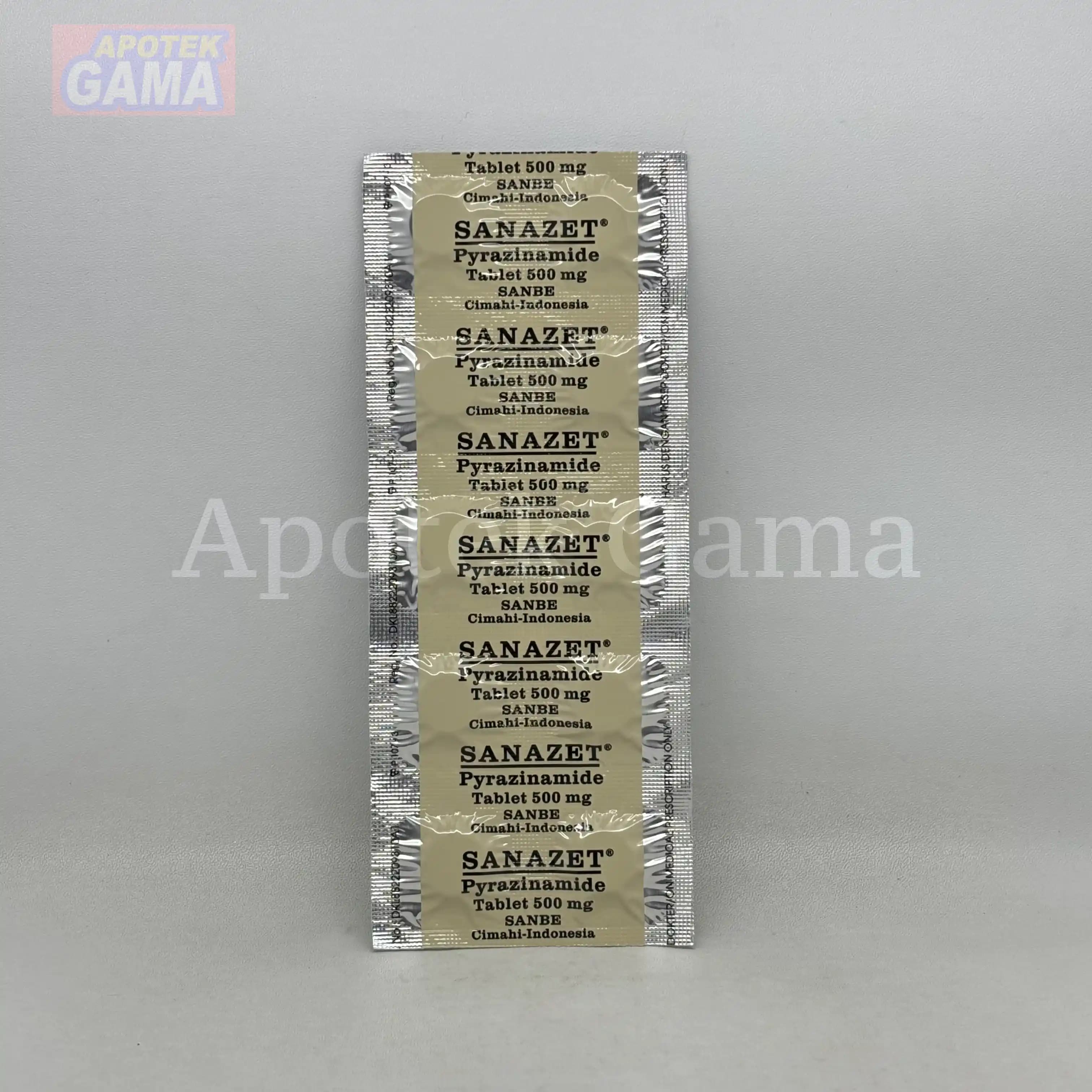 SANAZET  500 MG
