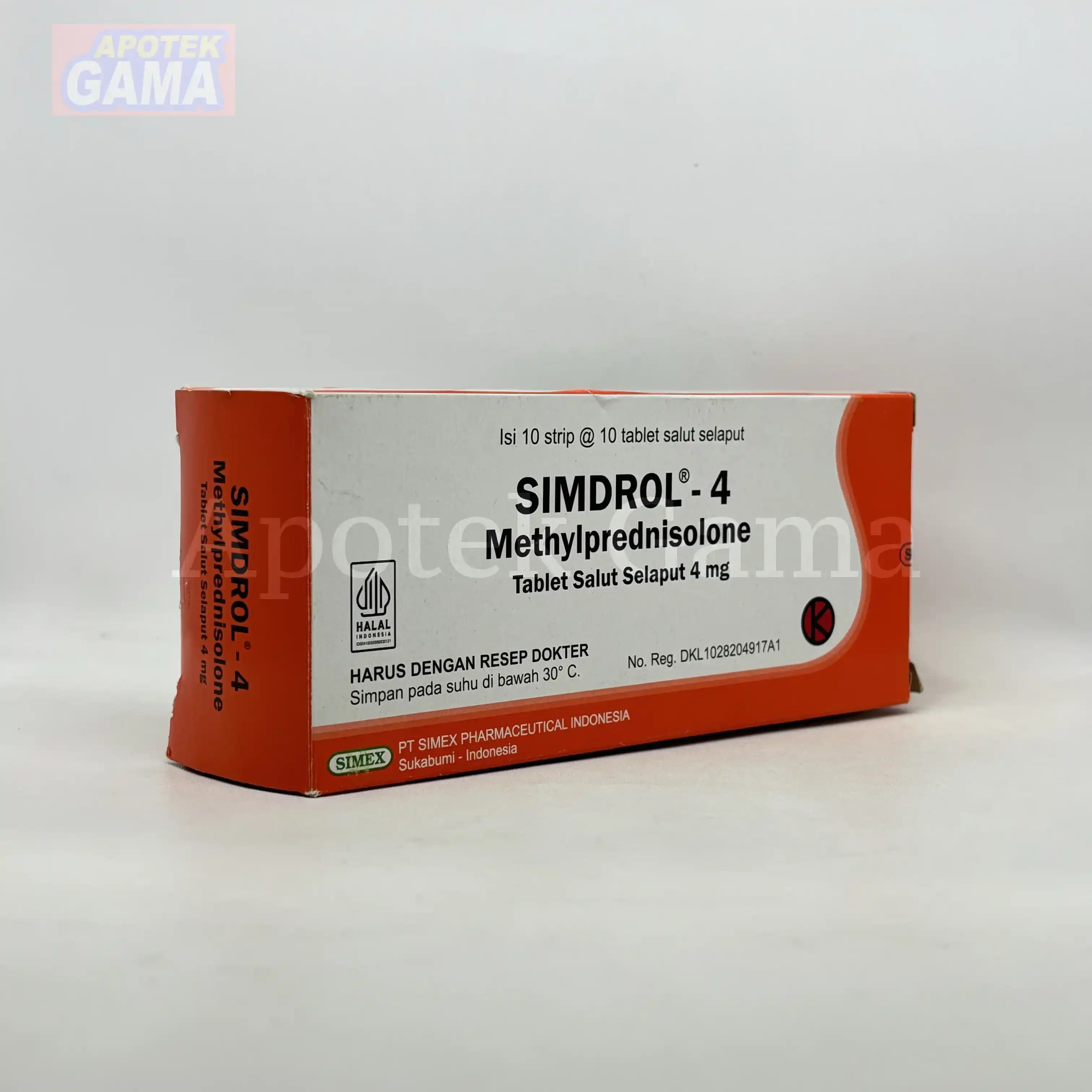 SIMDROL 4 MG TAB