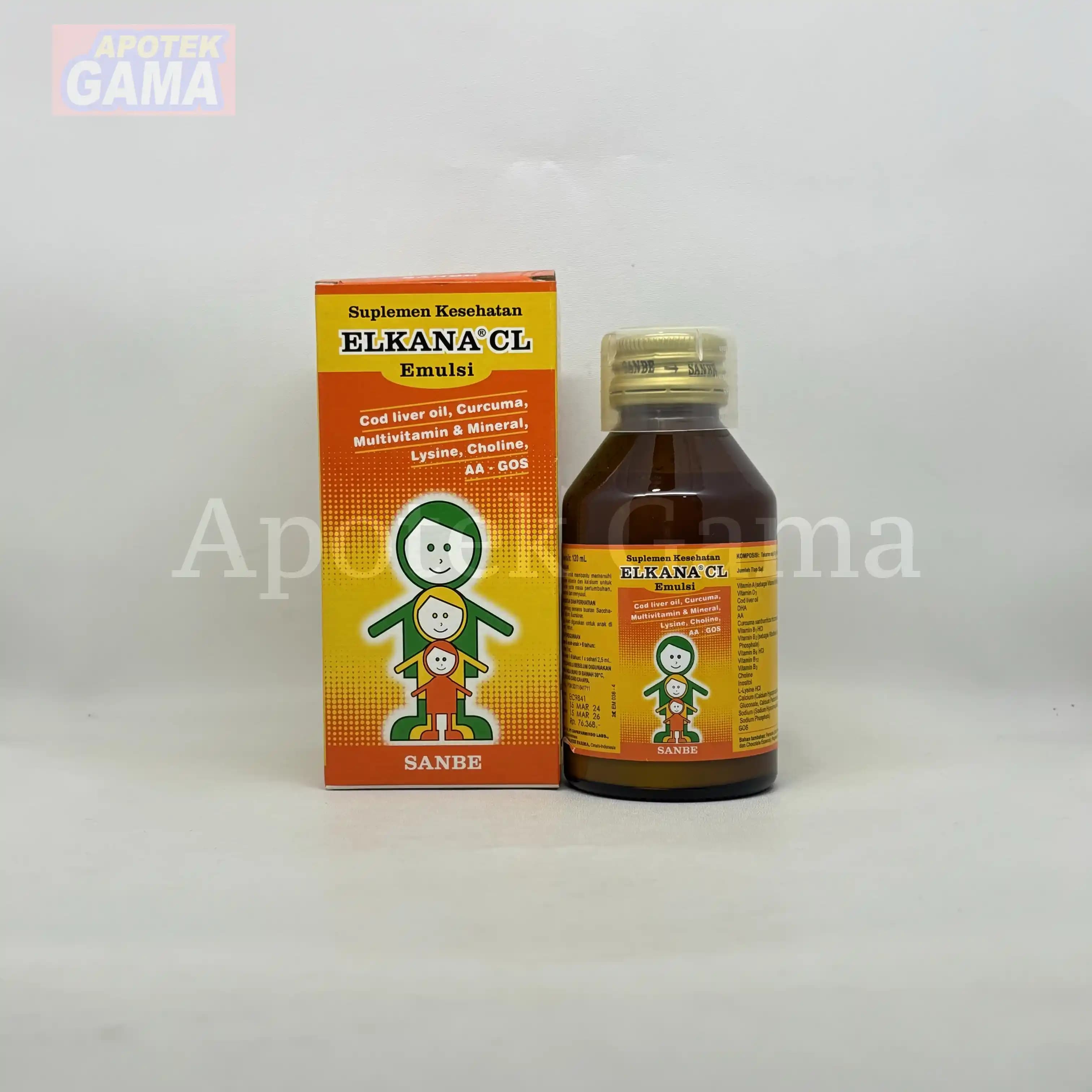 ELKANA CL EMULSI 120 ML SYR 5