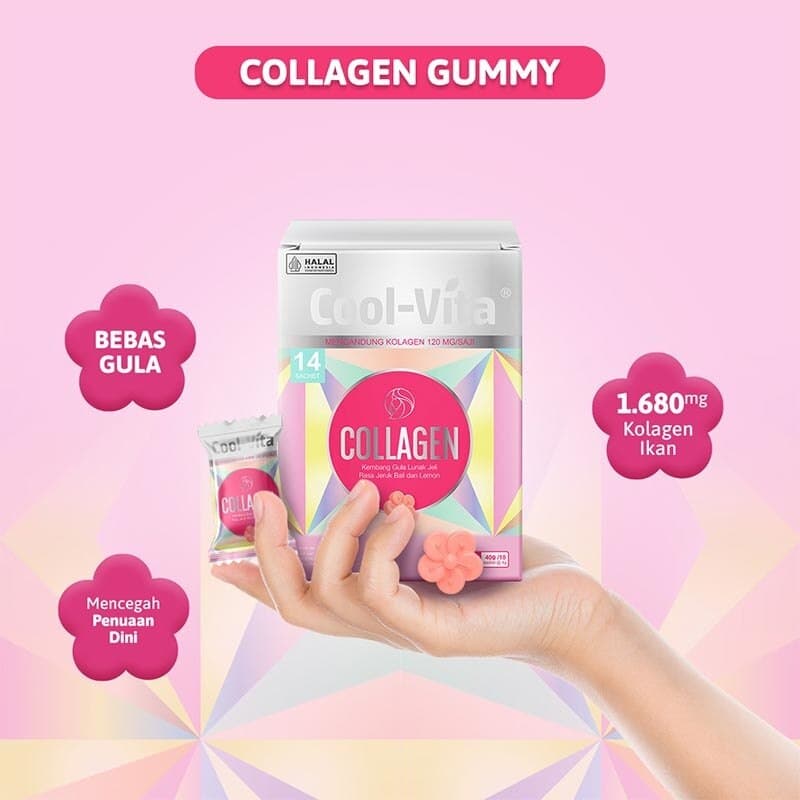 COOLVITA COLLAGEN GUMMY POUCH 10PCS 3