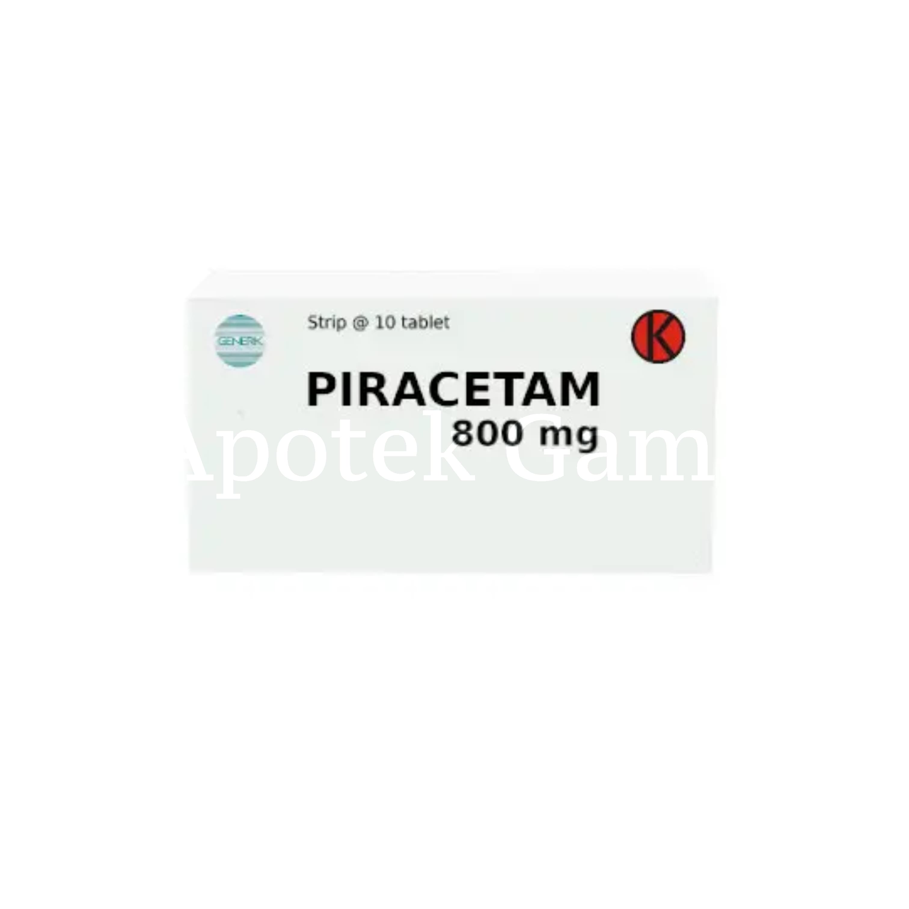 PIRACETAM KAP 800 (GEN)