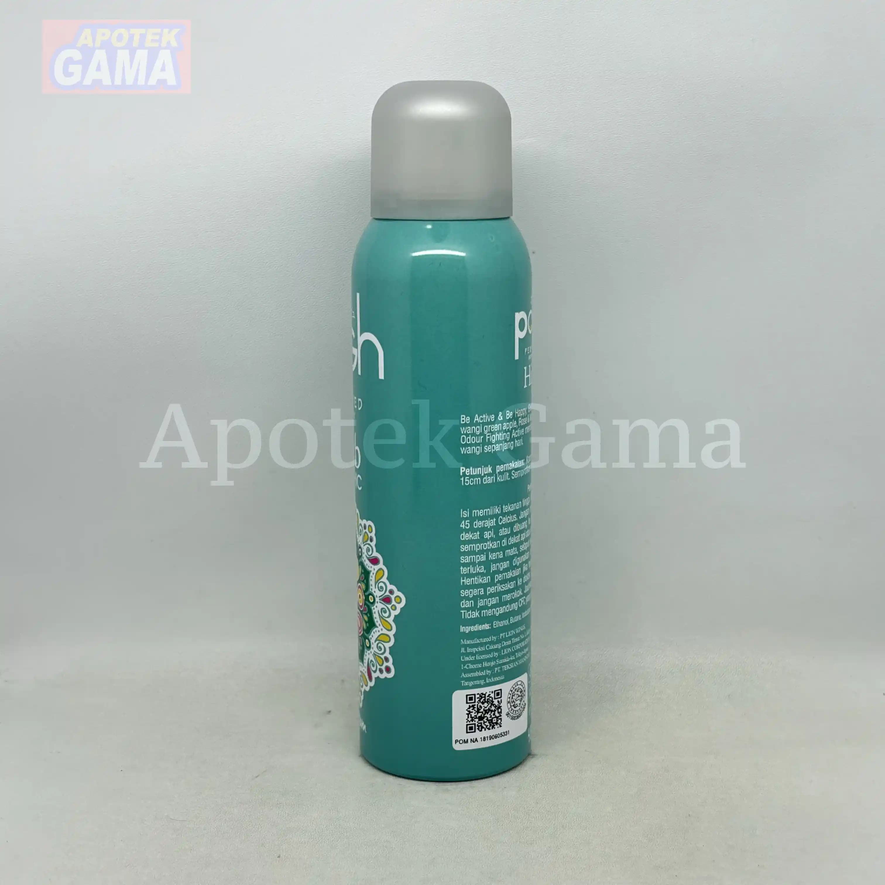 POSH PERFUMED BODY SPRAY HIJAB GREEN BLOSSOM 150ML 5