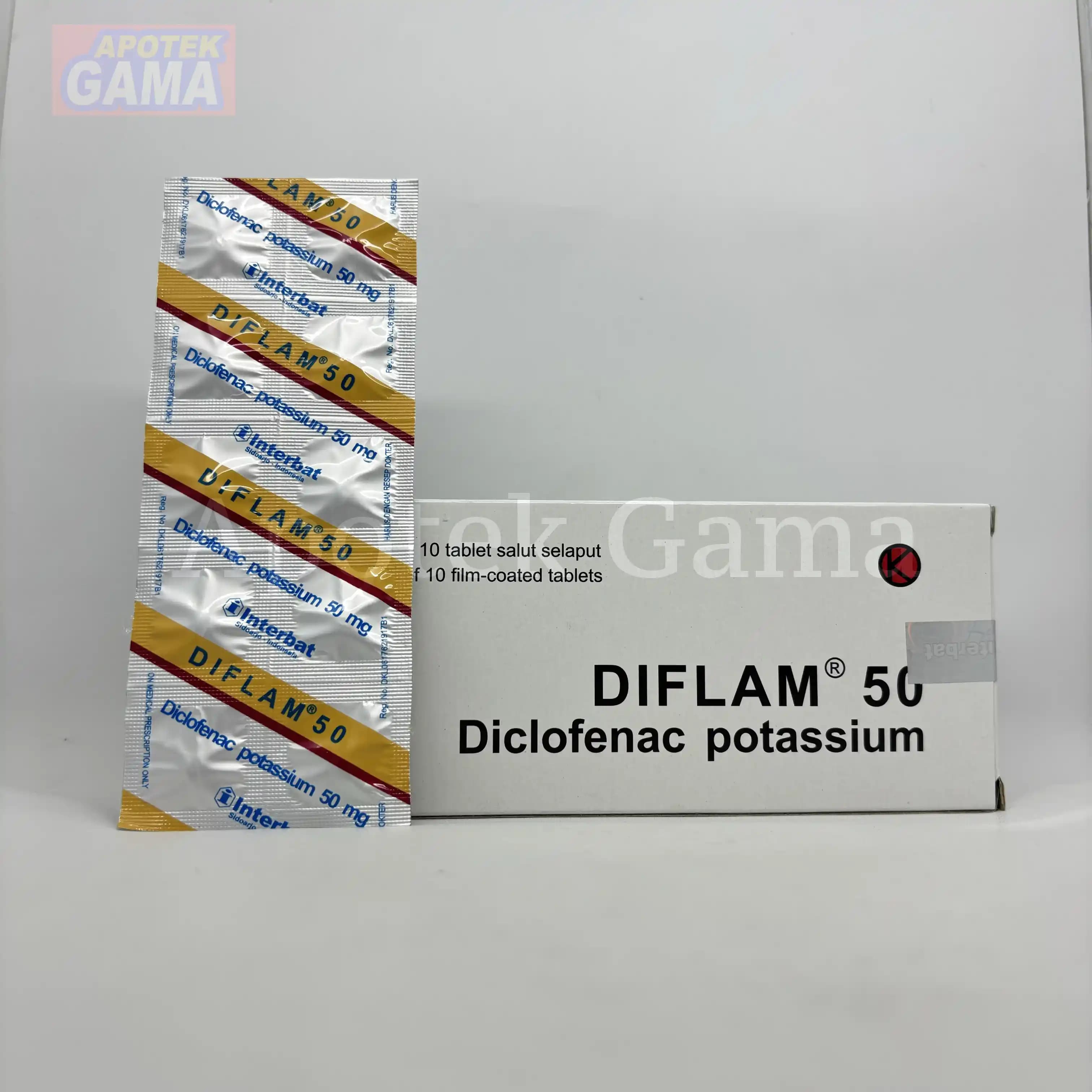 DIFLAM 50 MG 5