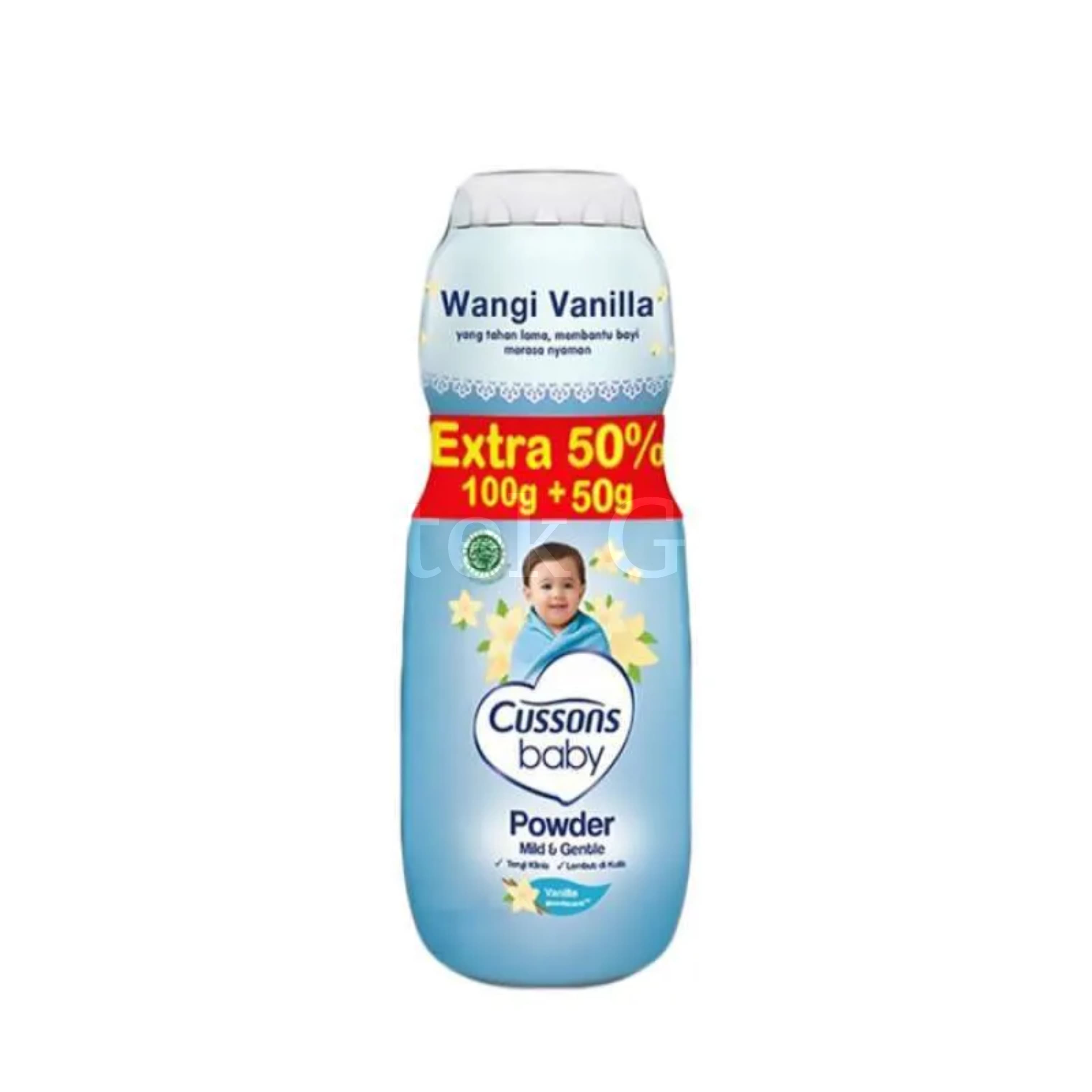 CUSSONS BABY POWDER MILD & GENTLE 100 GR