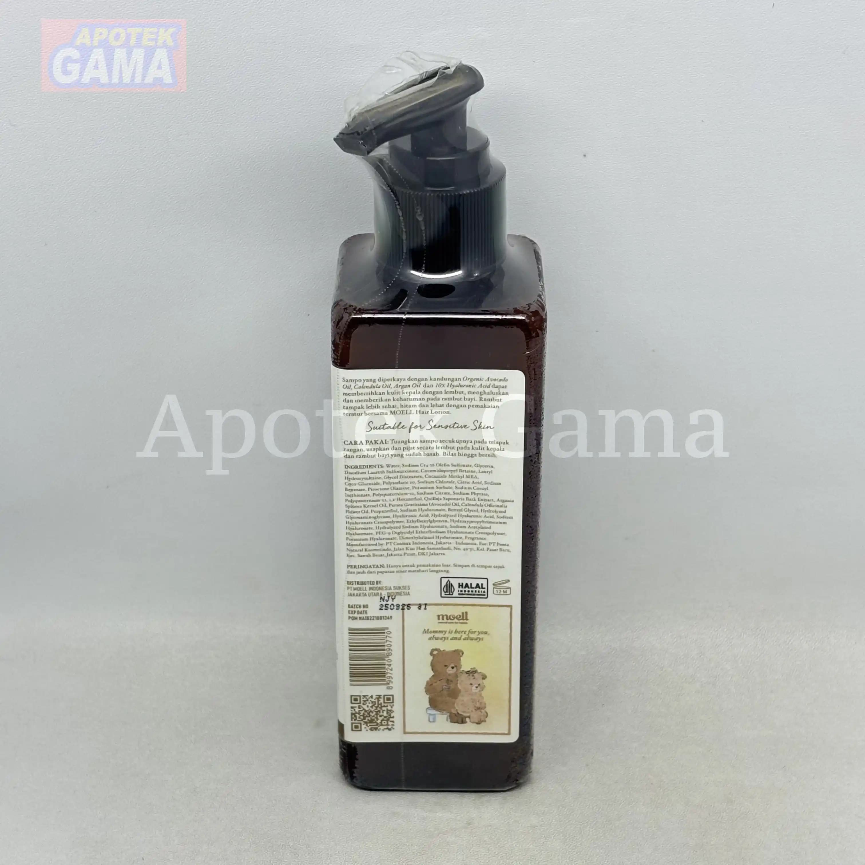 MOELL BUBBLES BUBBLES EVERYWHERE SHAMPOO 185 GR 4