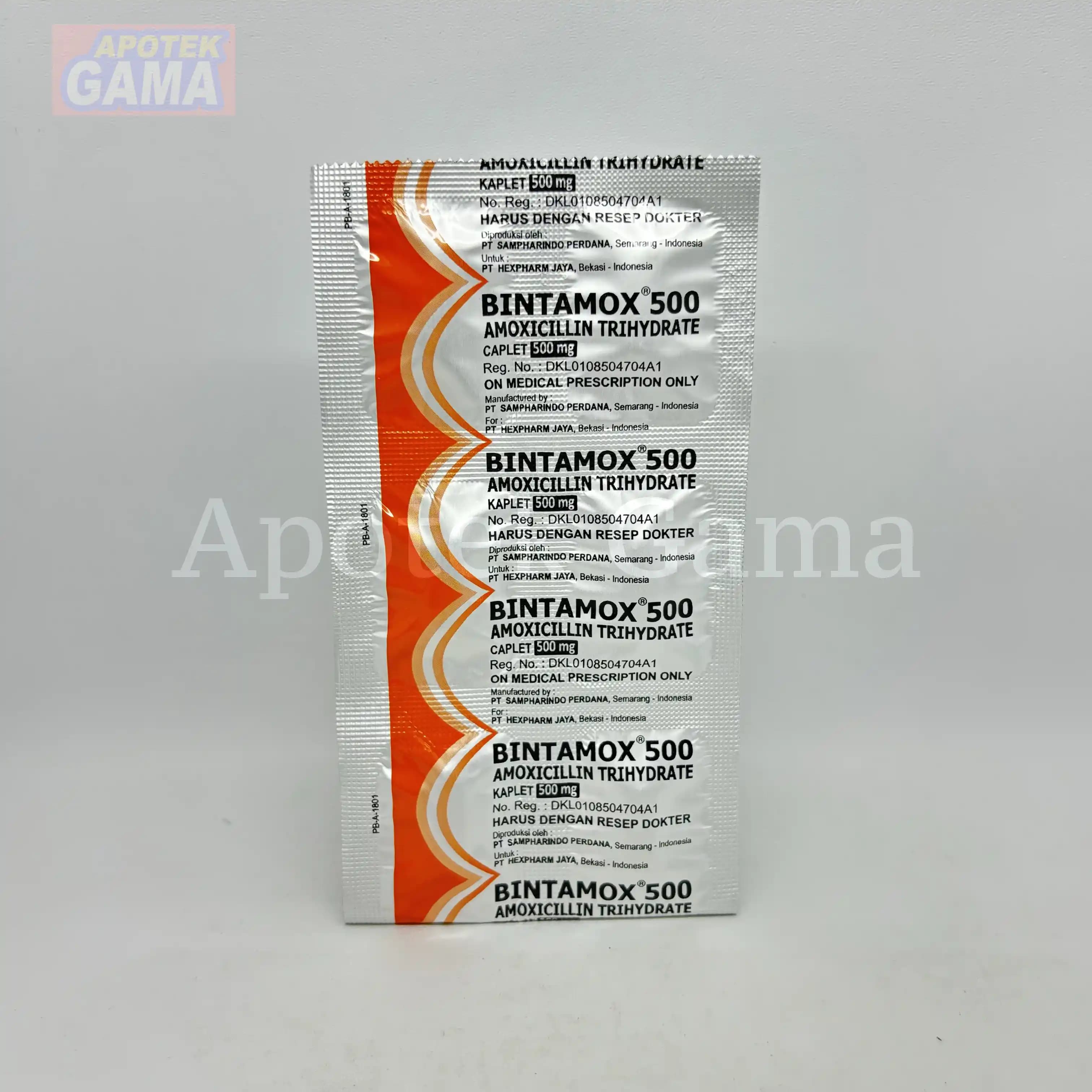 BINTAMOX 500MG 4