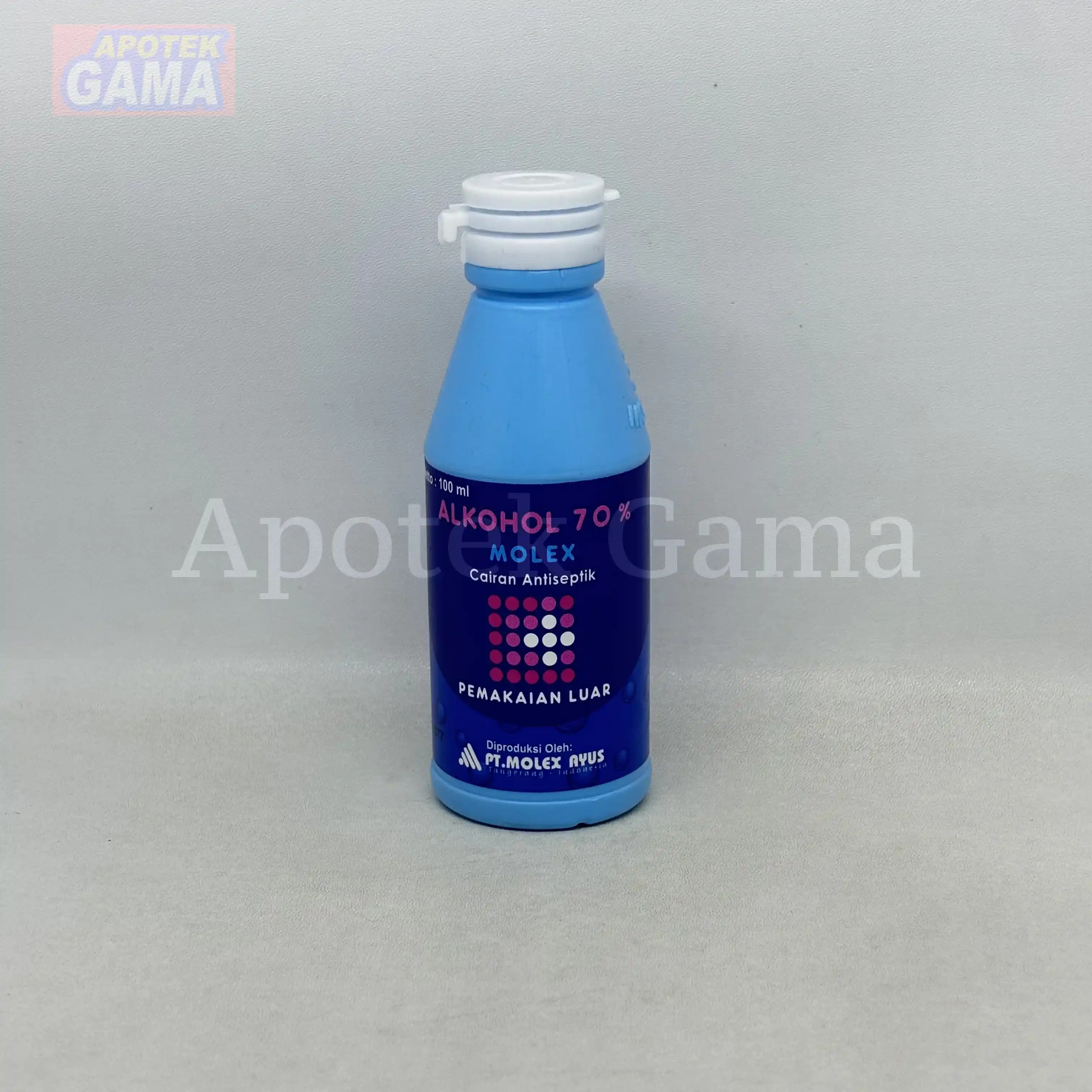 ALKOHOL 70% MOLEX 100 ML 2