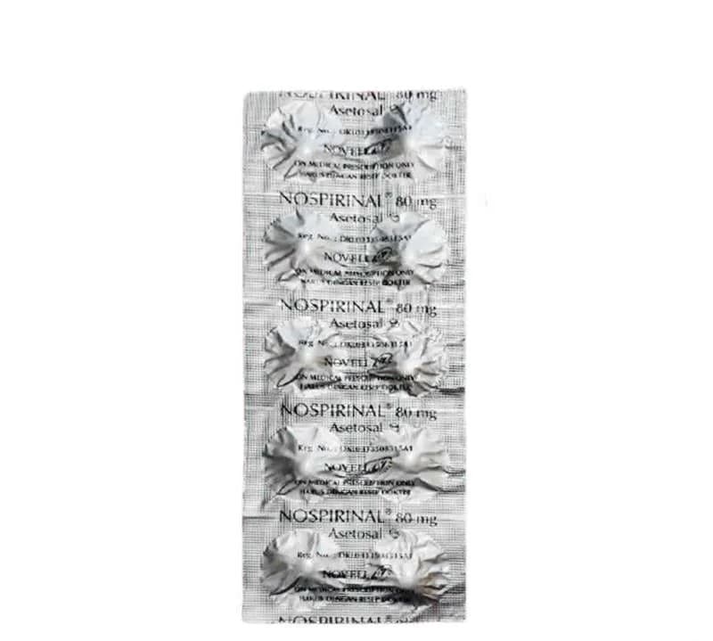 NOSPRINAL 80MG TABLET