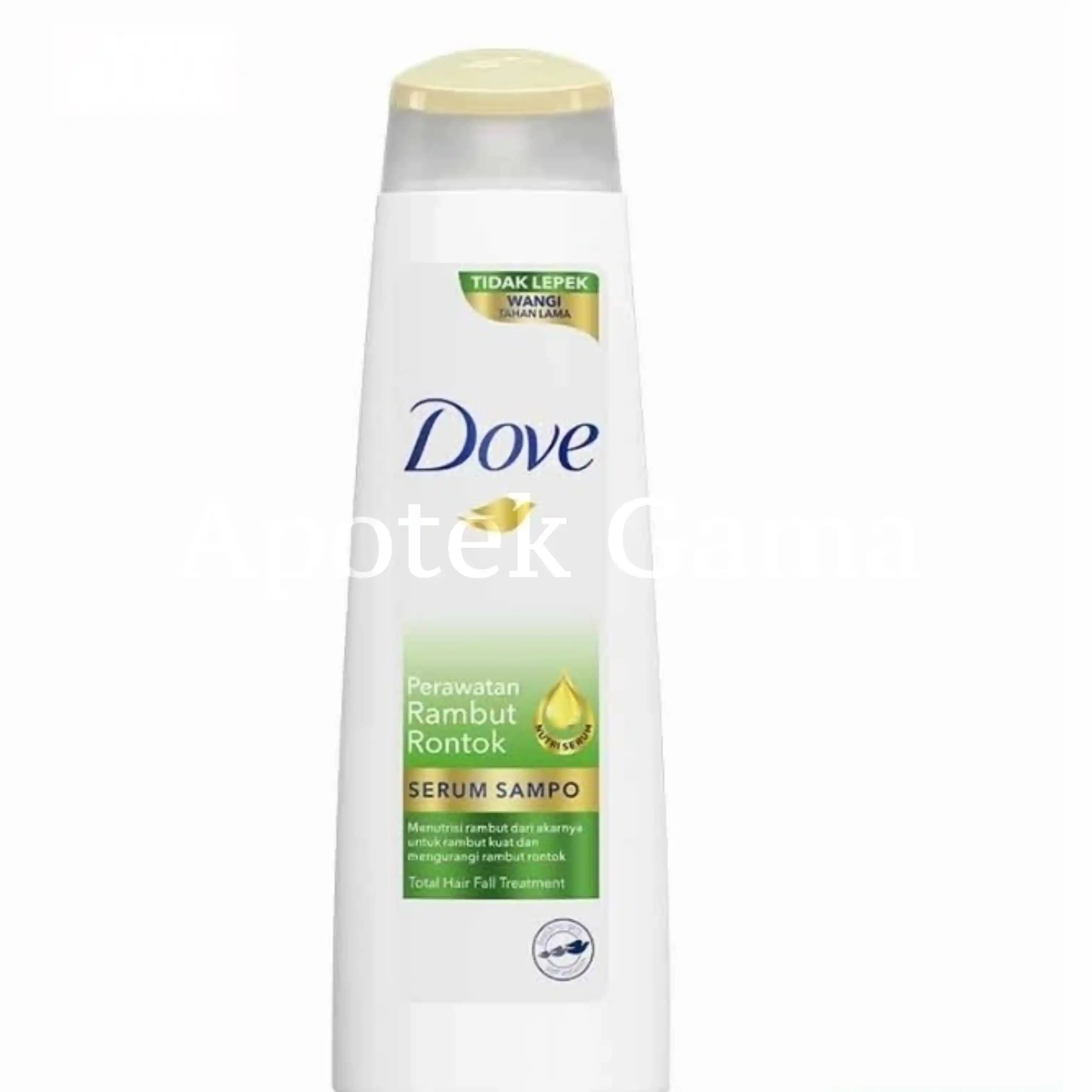 DOVE SAMPO ANTI KETOMBE DAN PERAWATAN RAMBUT RONTOK 135ML