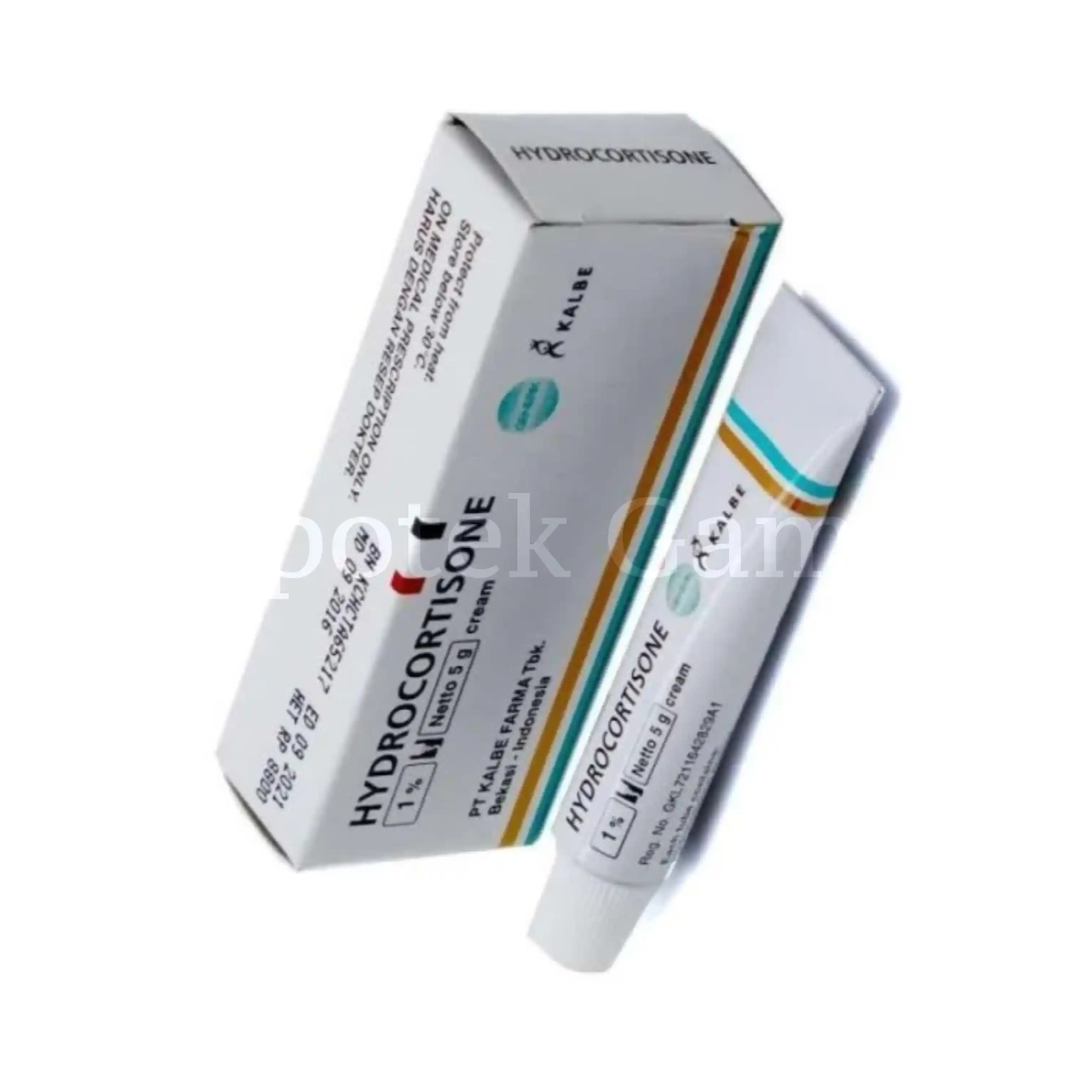 HYDROCORTISONE CR 1% 5 GR (KALBE) 3