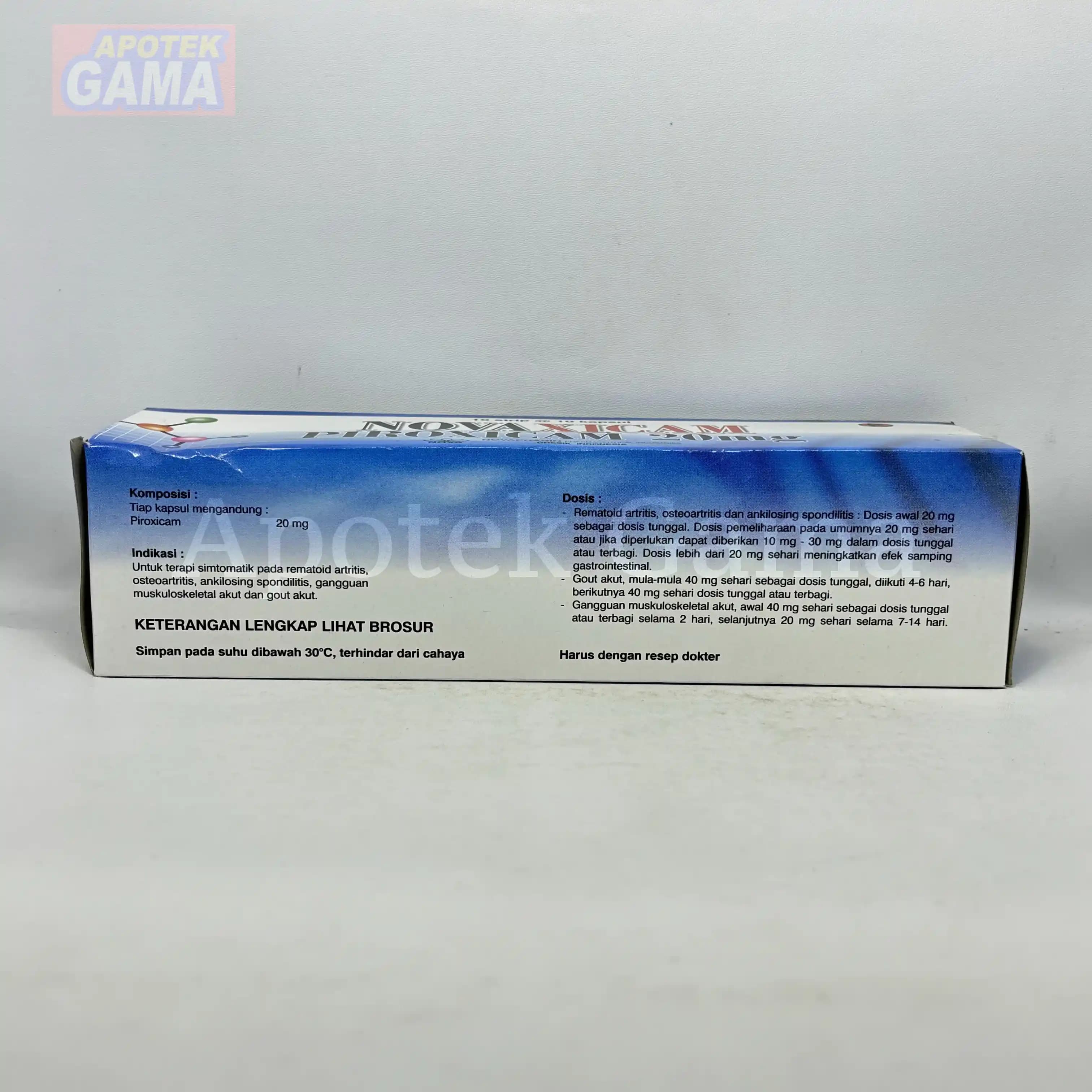 NOVAXICAM KAP 20MG 5