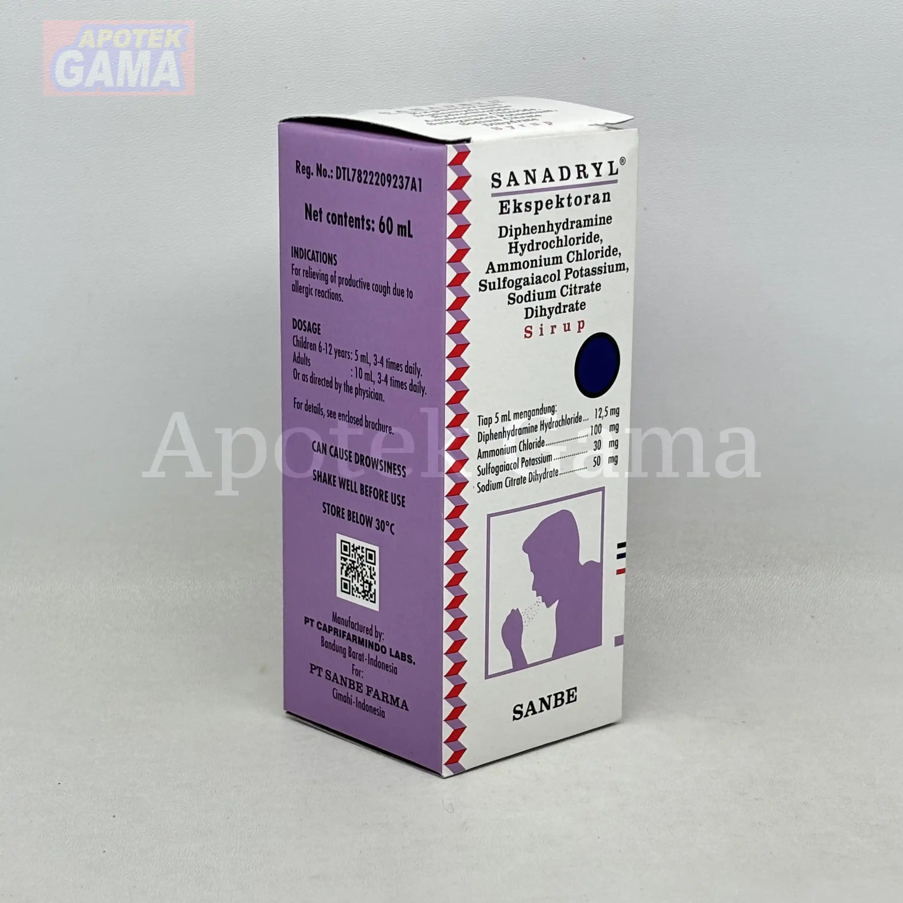 SANADRYL EXP 60ML 3