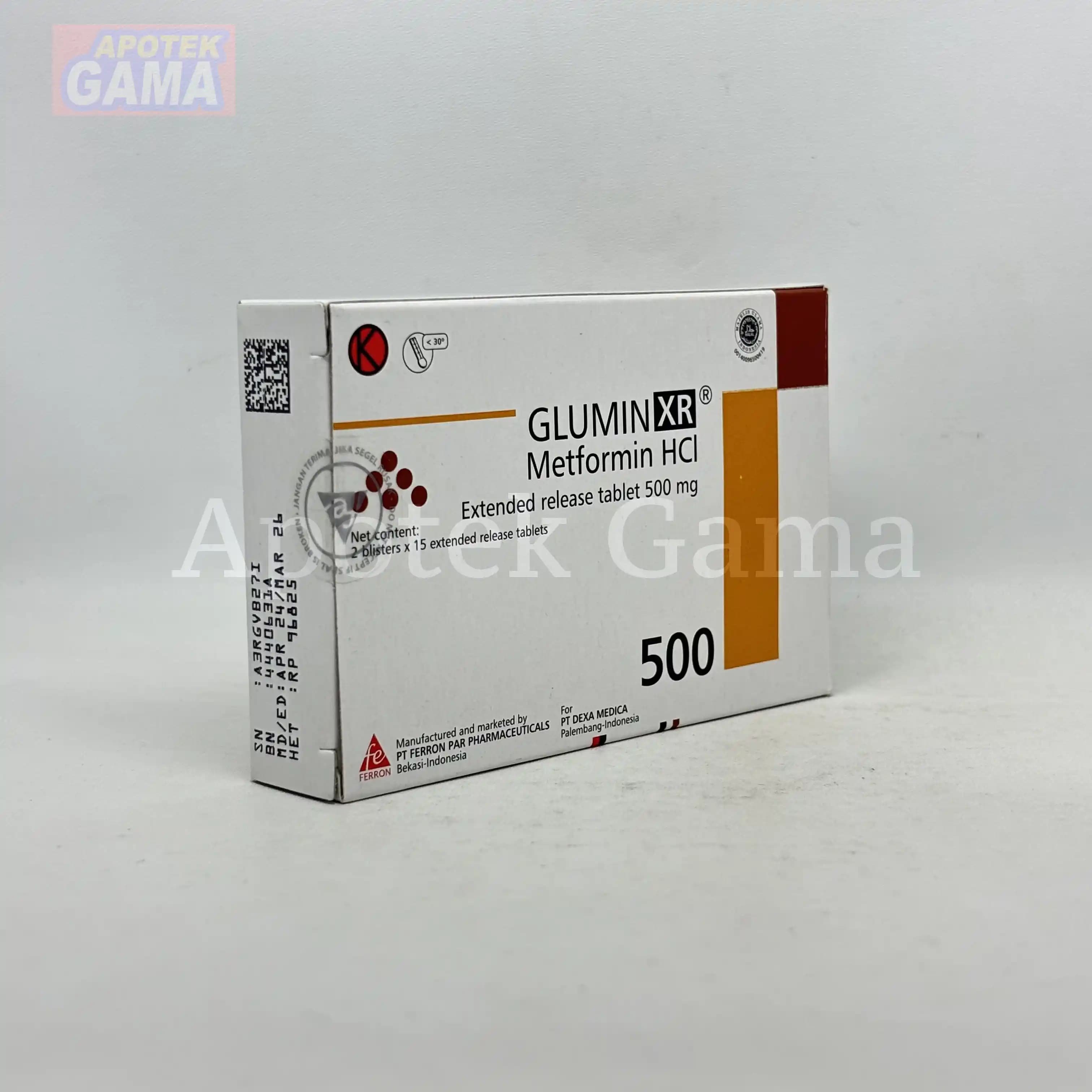 GLUMIN XR 500MG KAP 4
