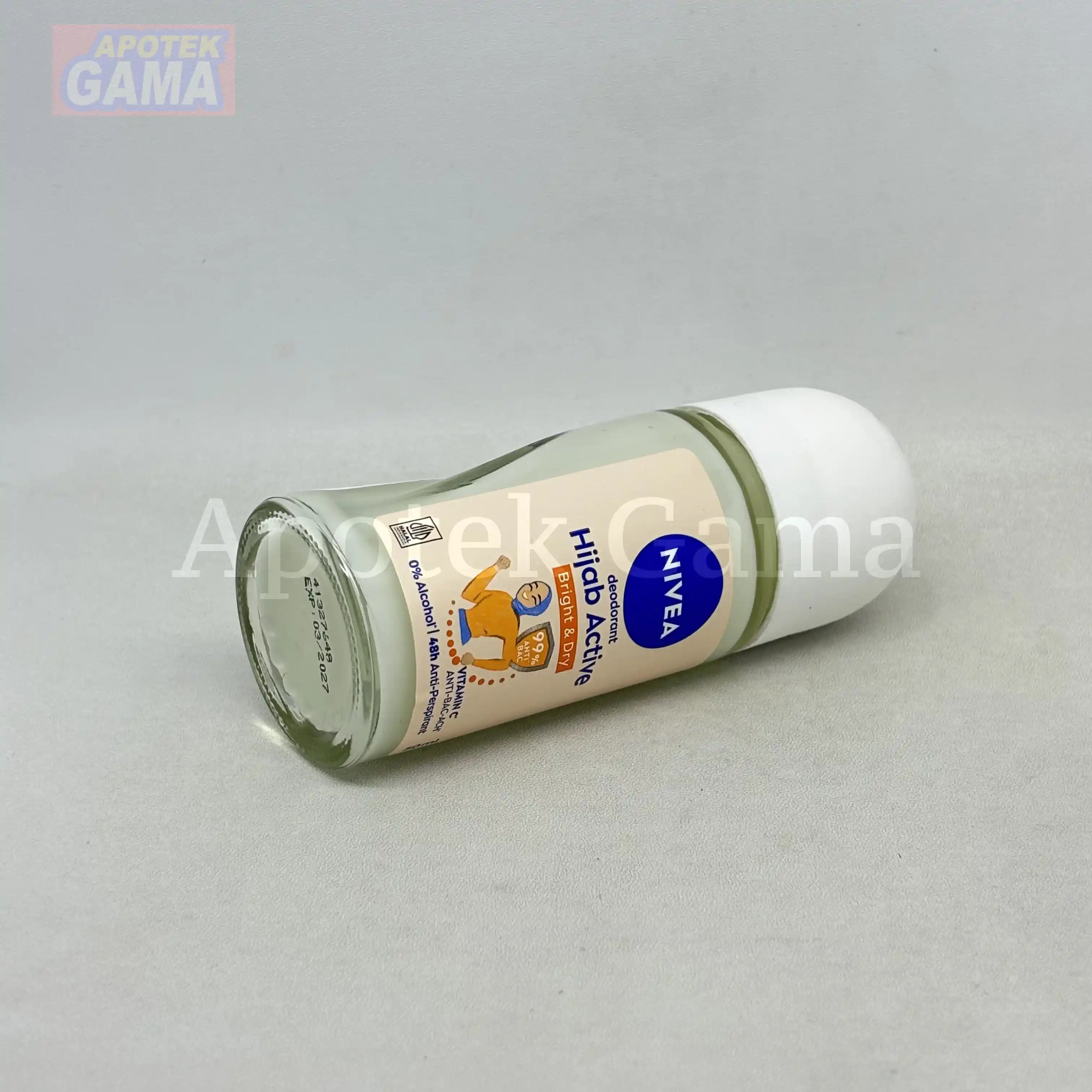 NIVEA DEODORANT BRIGHTENING HIJAB SOFT SHAVE LESS 50ML 3