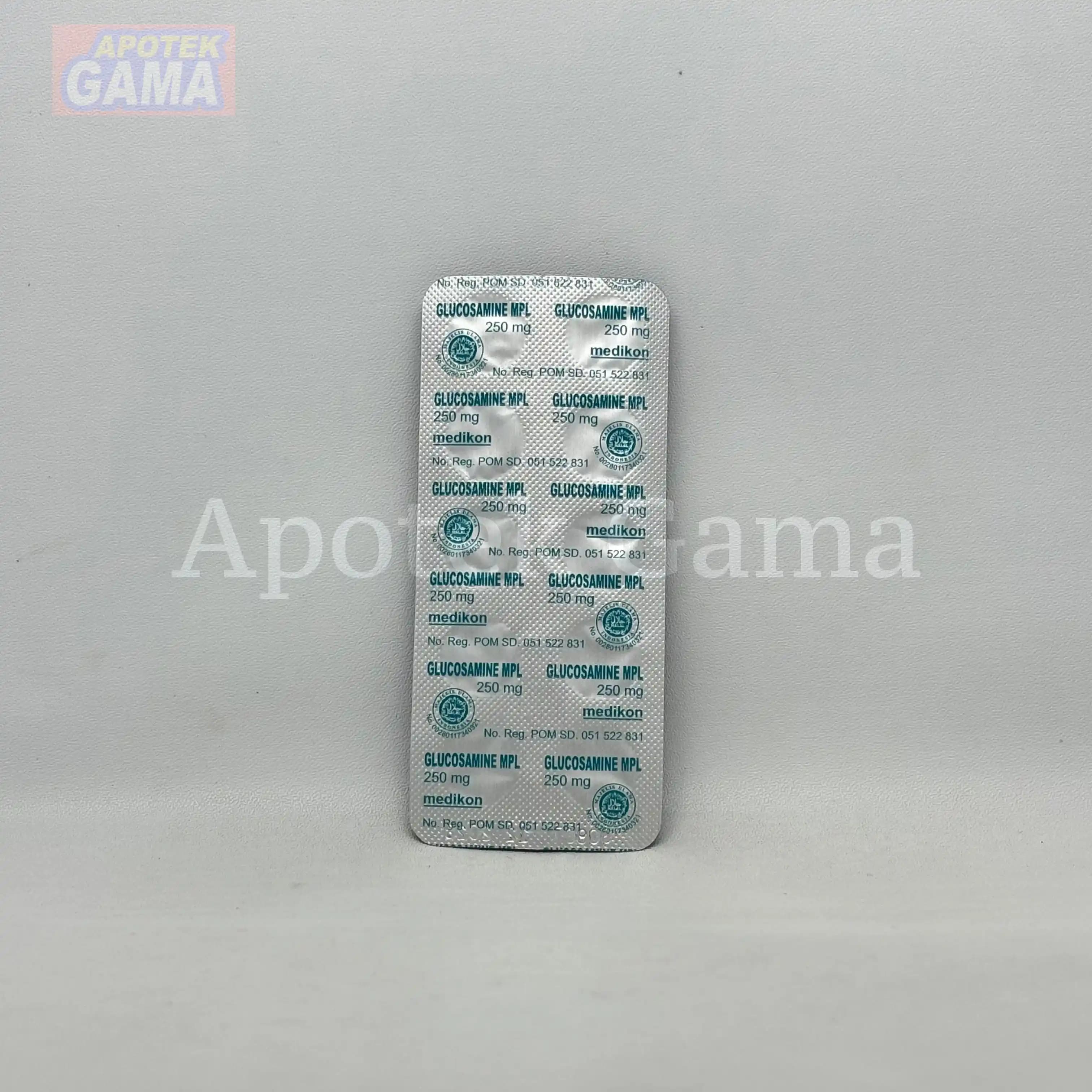 GLUCOSAMINE MPL 250 MG