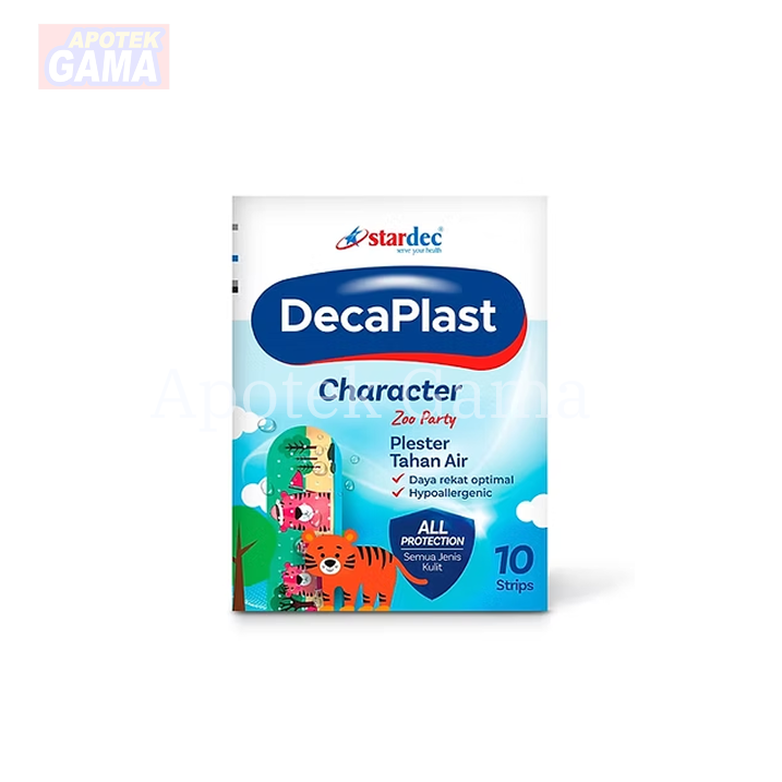 STARDEC DECAPLAST CHARACTER ZOO PARTY 10S