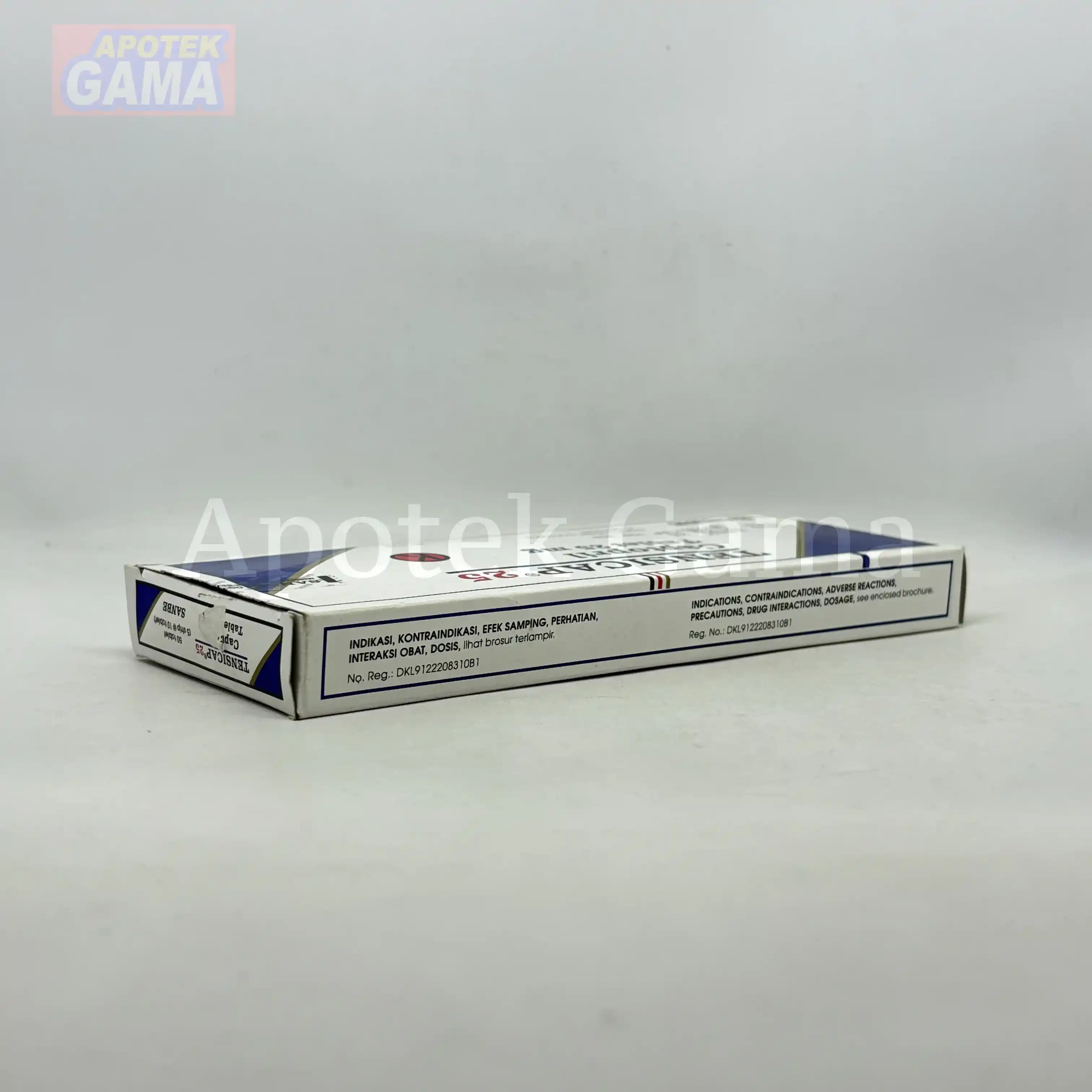 TENSICAP TAB 25 4