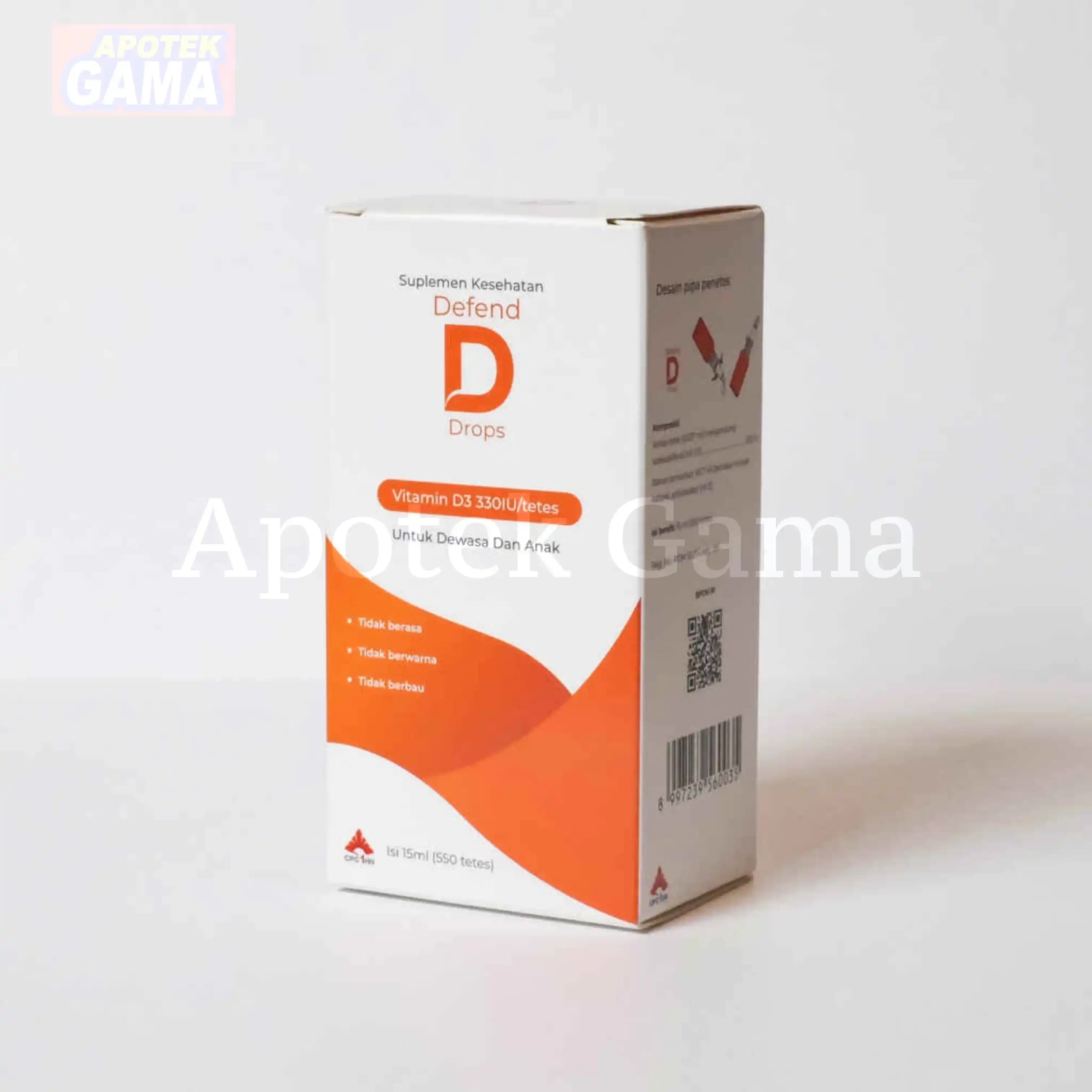 DEFEND D DROPS 15 ML VIT D TETES