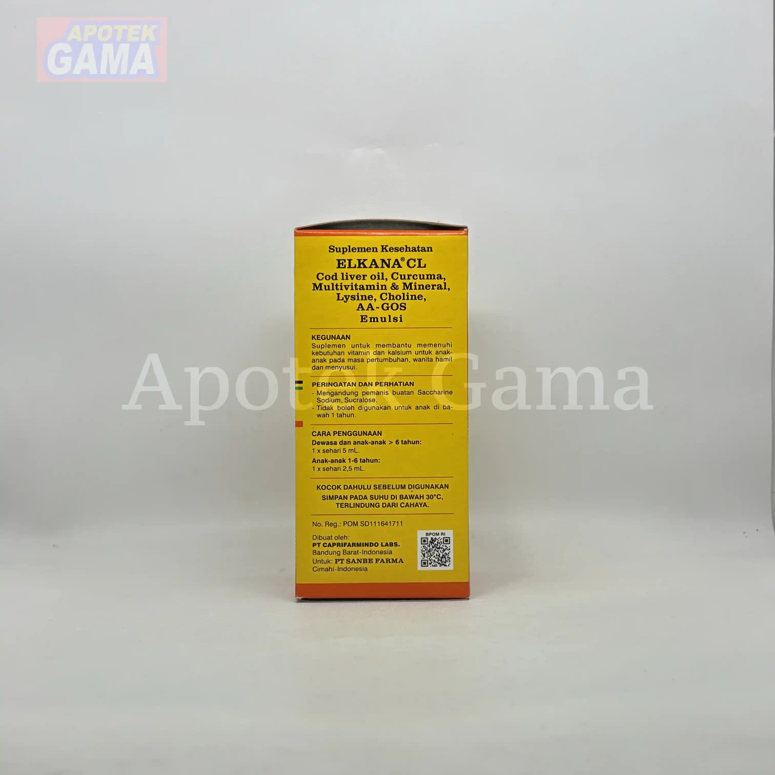 ELKANA CL EMULSI 120 ML SYR 3